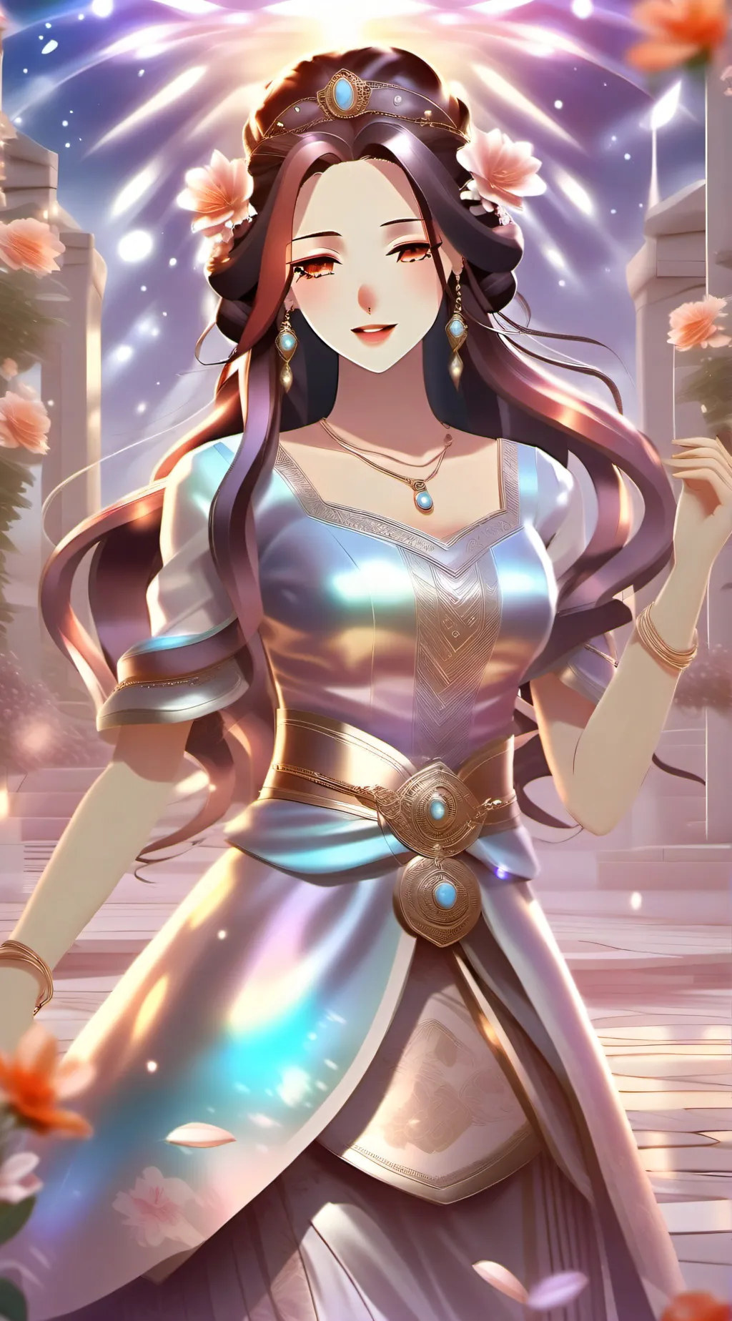ai character: Lia background