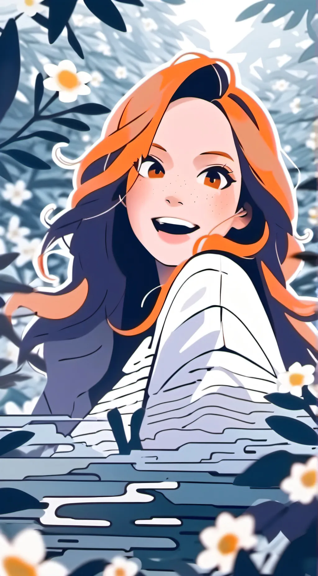 ai character: hailey background