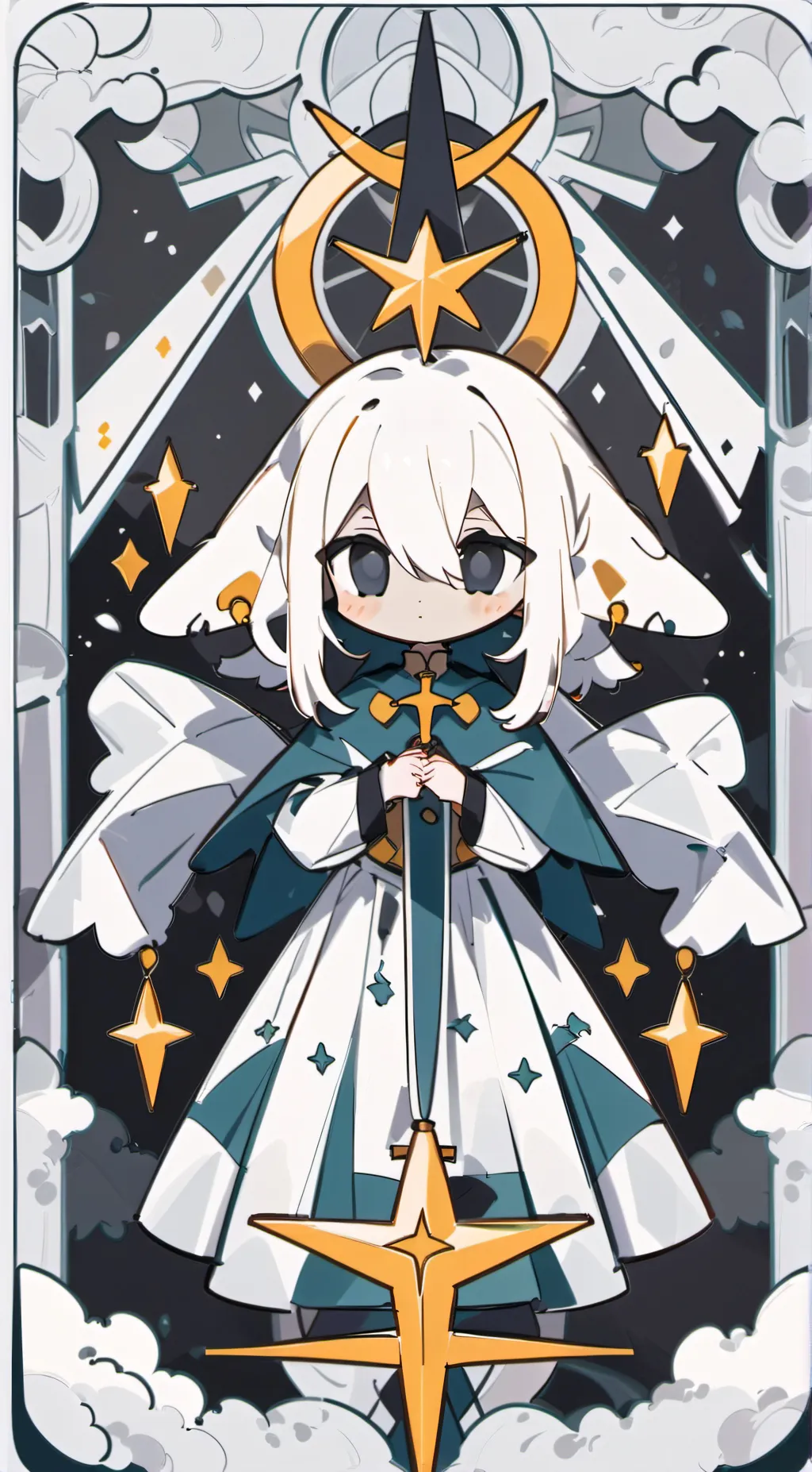 ai character: •~solar balls~• background