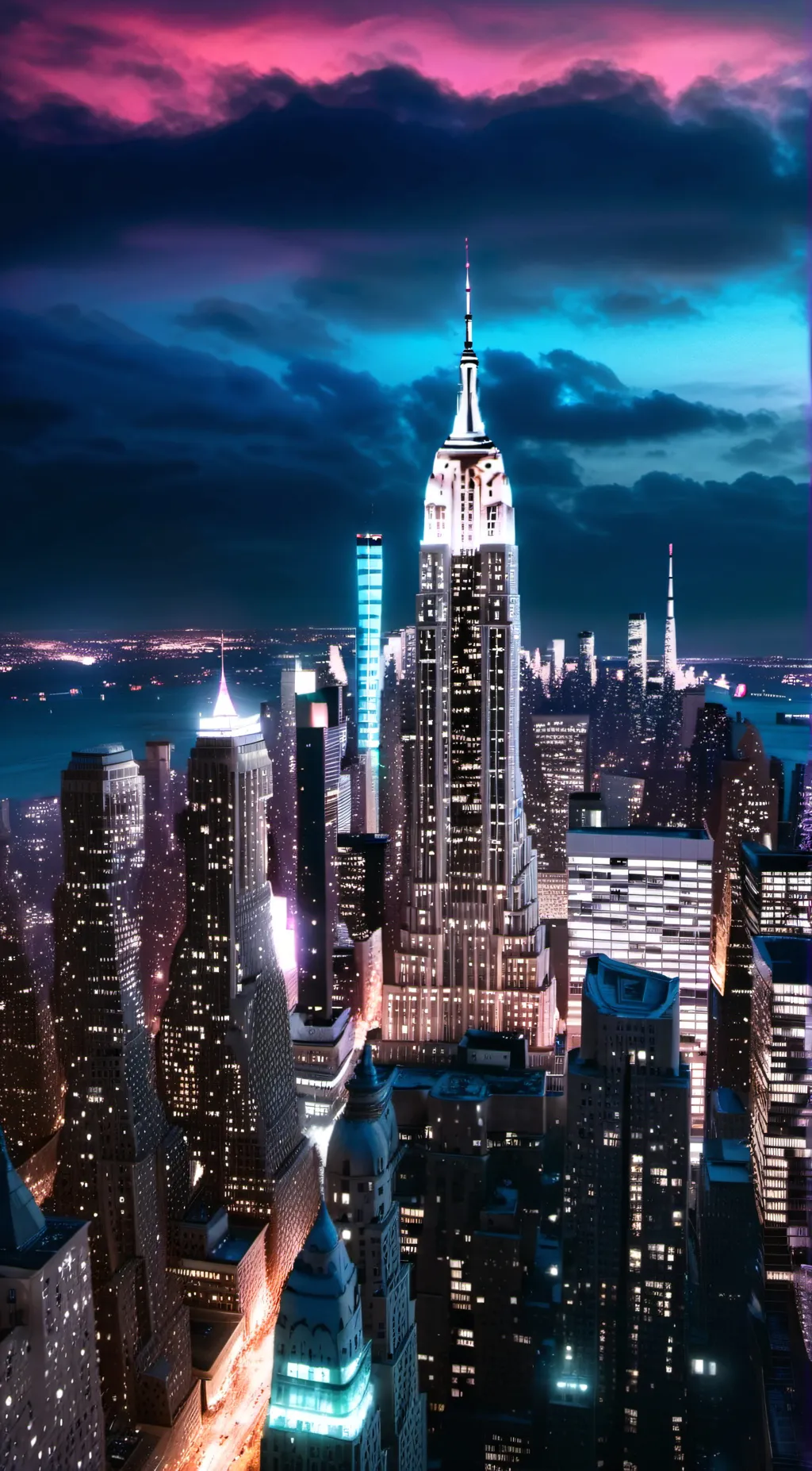 ai character: you scared?  background