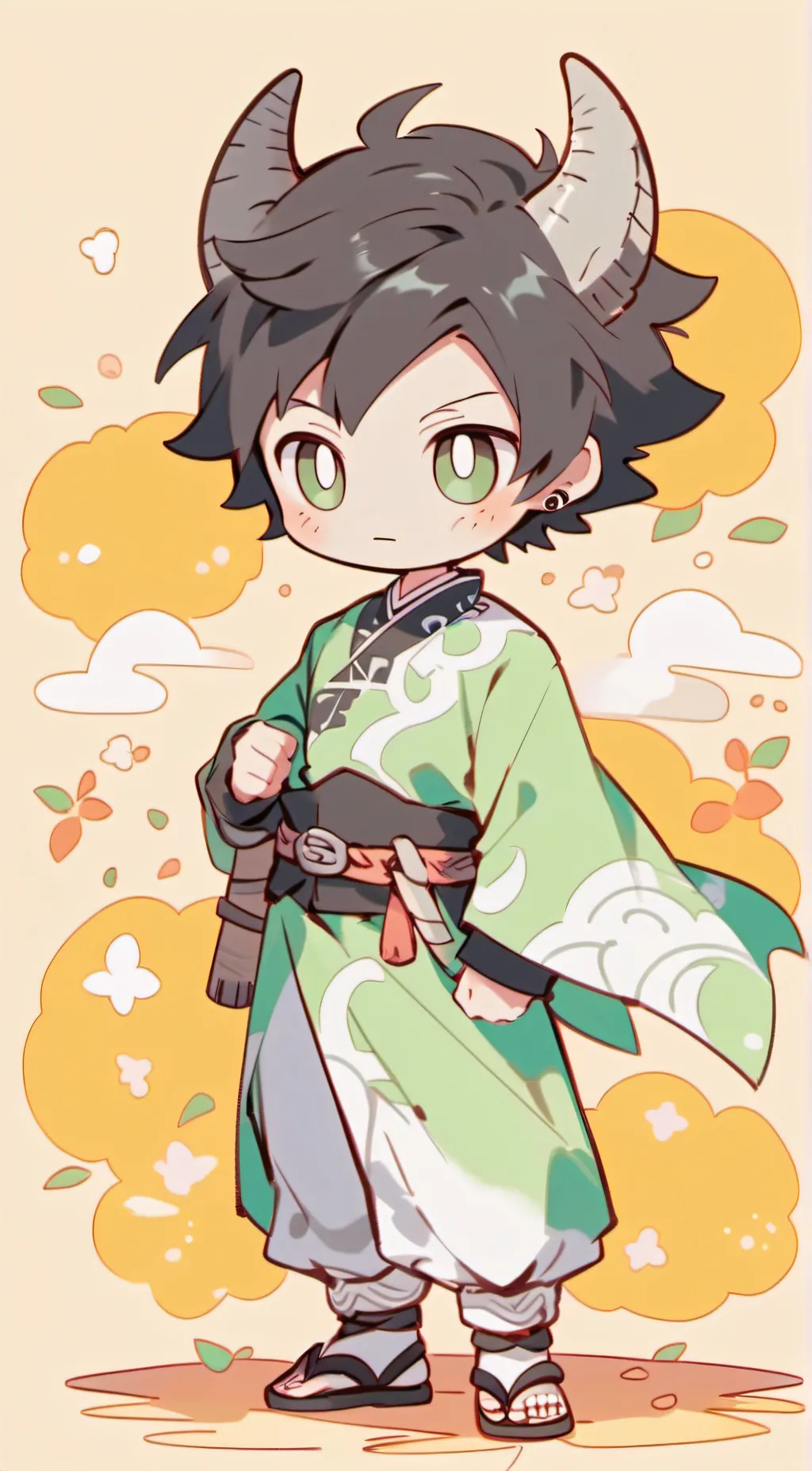 ai character: Toothless  background