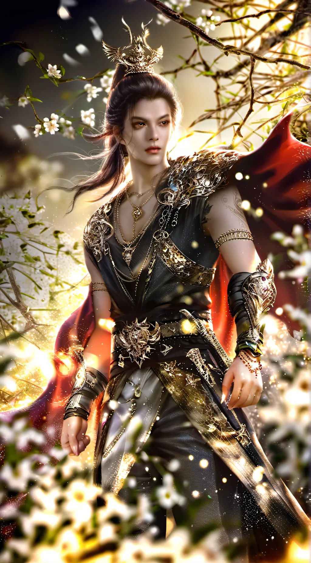 ai character: Ryu background