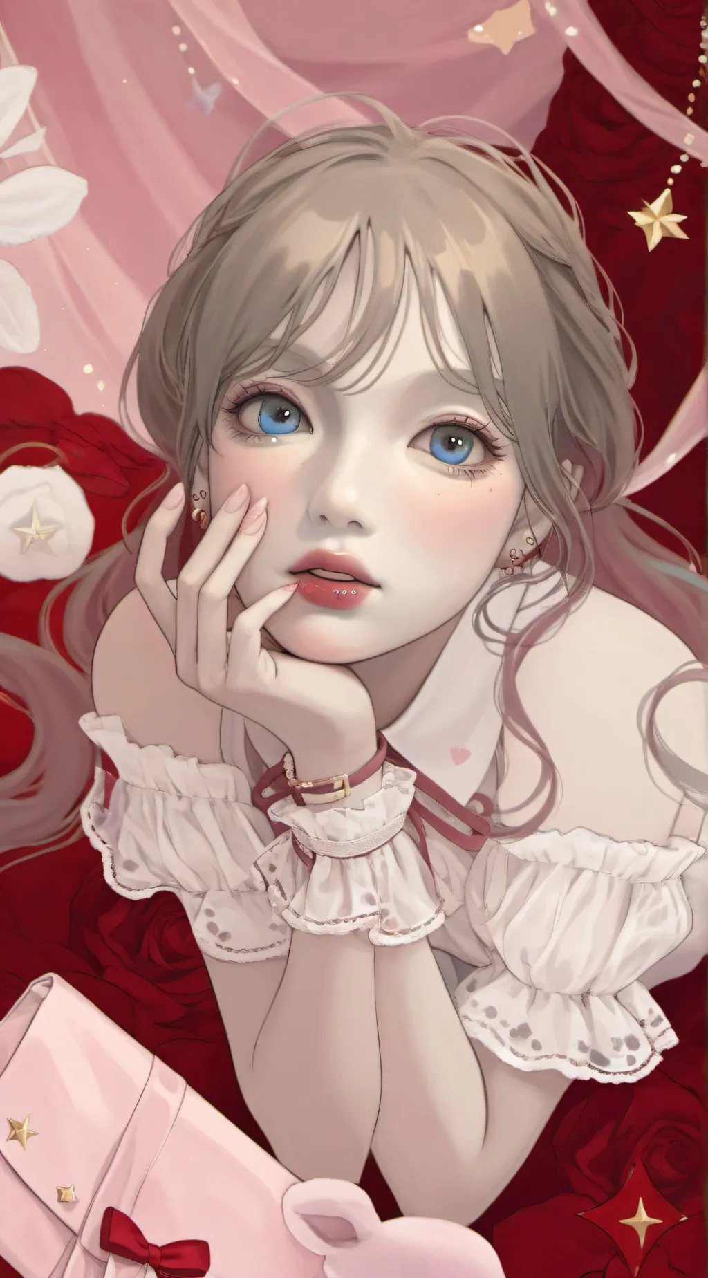 ai character: amelia  background