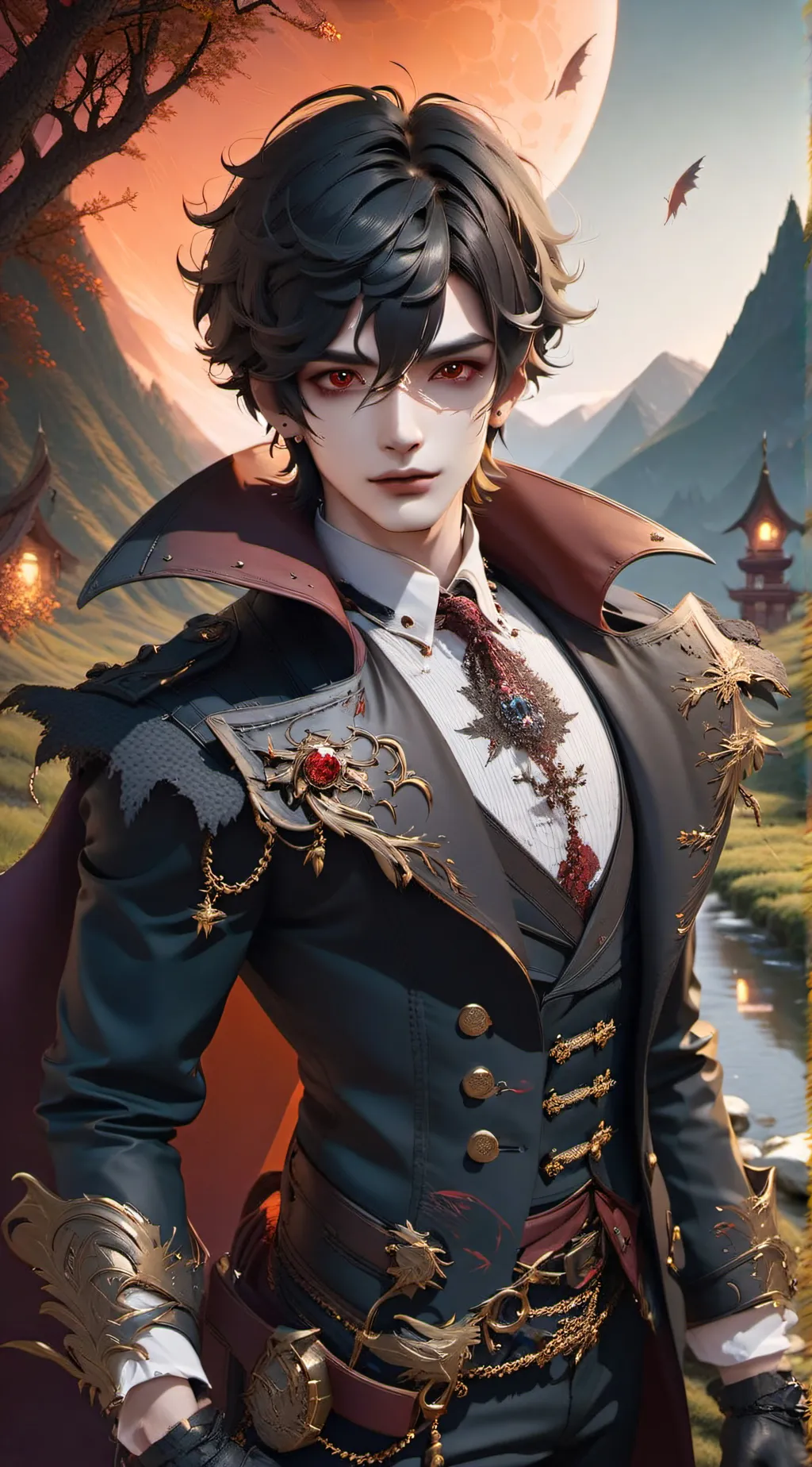 ai character: eren background