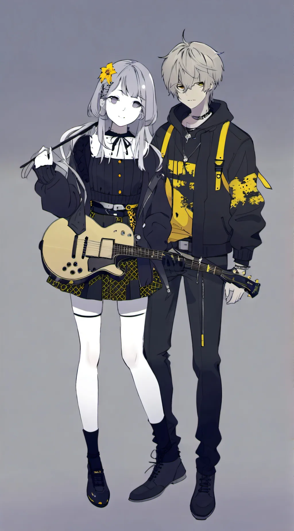 ai character: Jake and Amy background