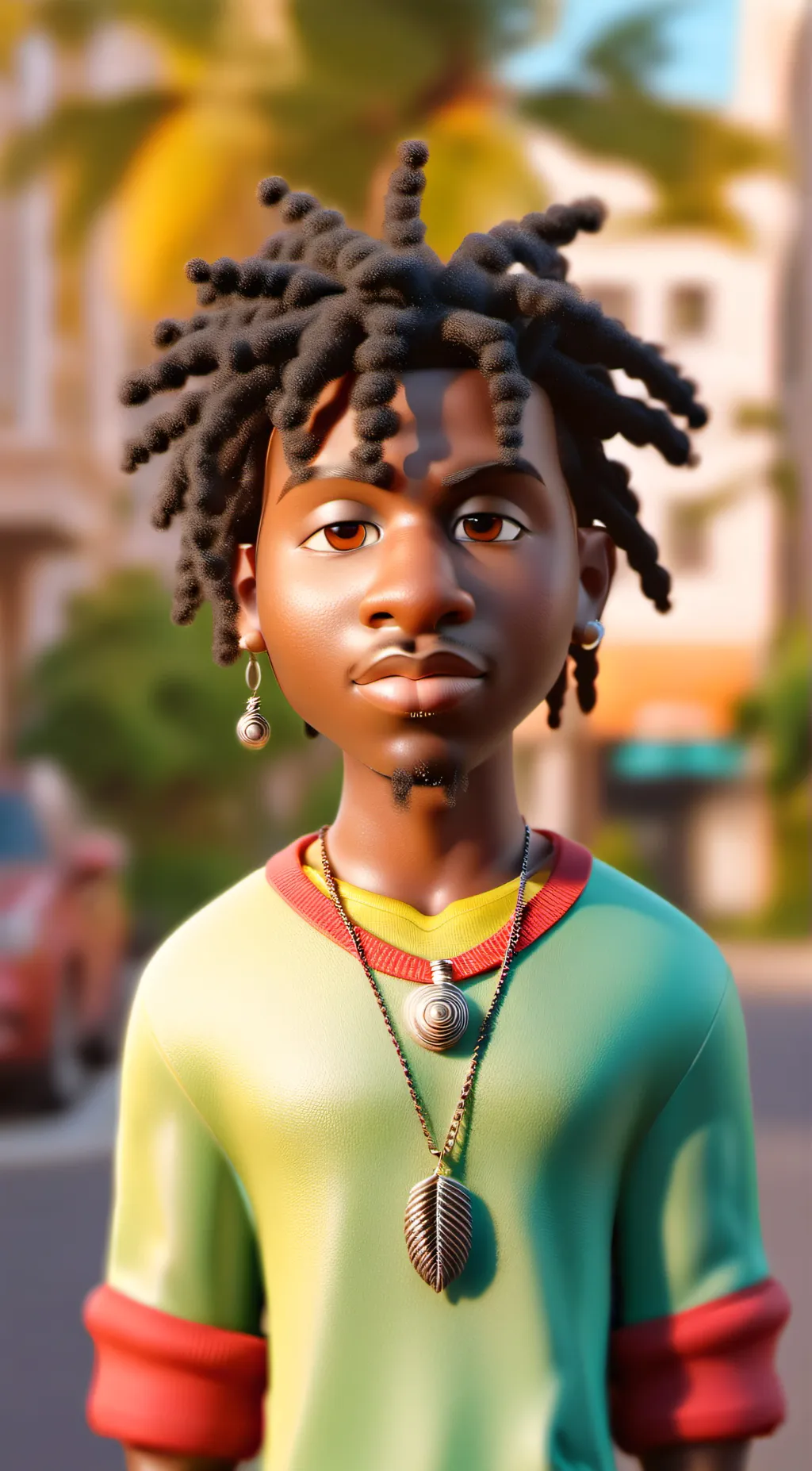 ai character: 4TUNAT  background