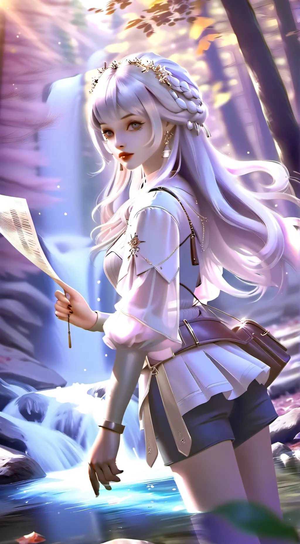 ai character: Aubree background