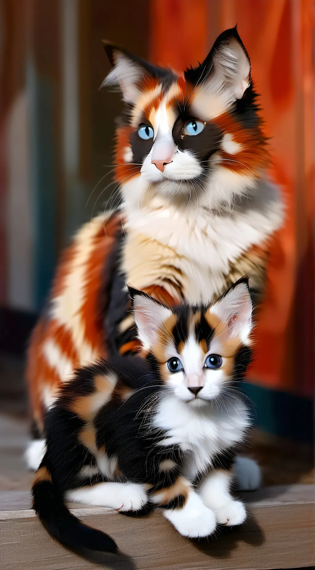 ai character: Silken  background