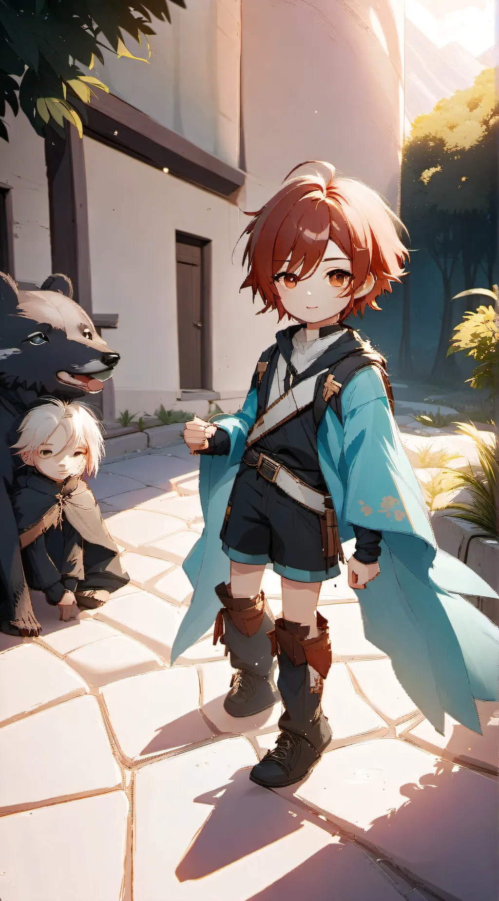 ai character: Tore background