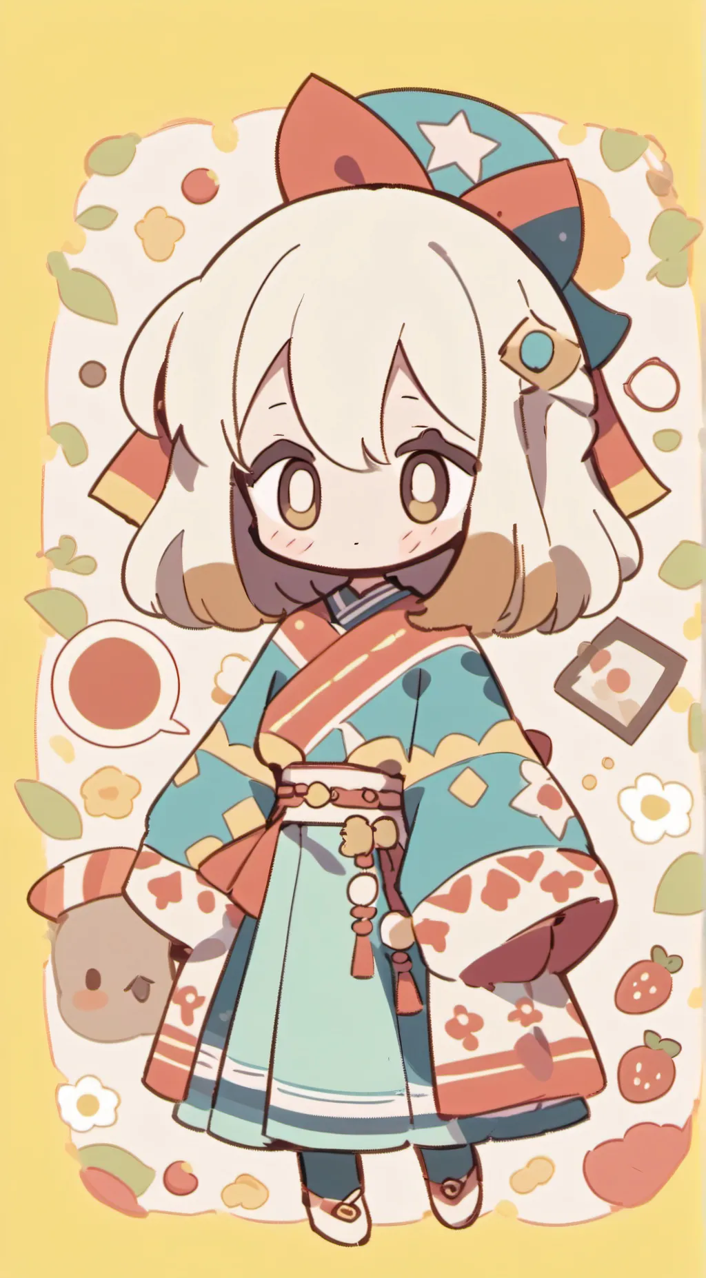 ai character: Novela★◆~ background