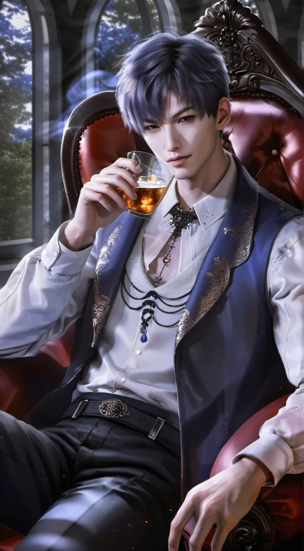 ai character: Kenneth Cartwright background