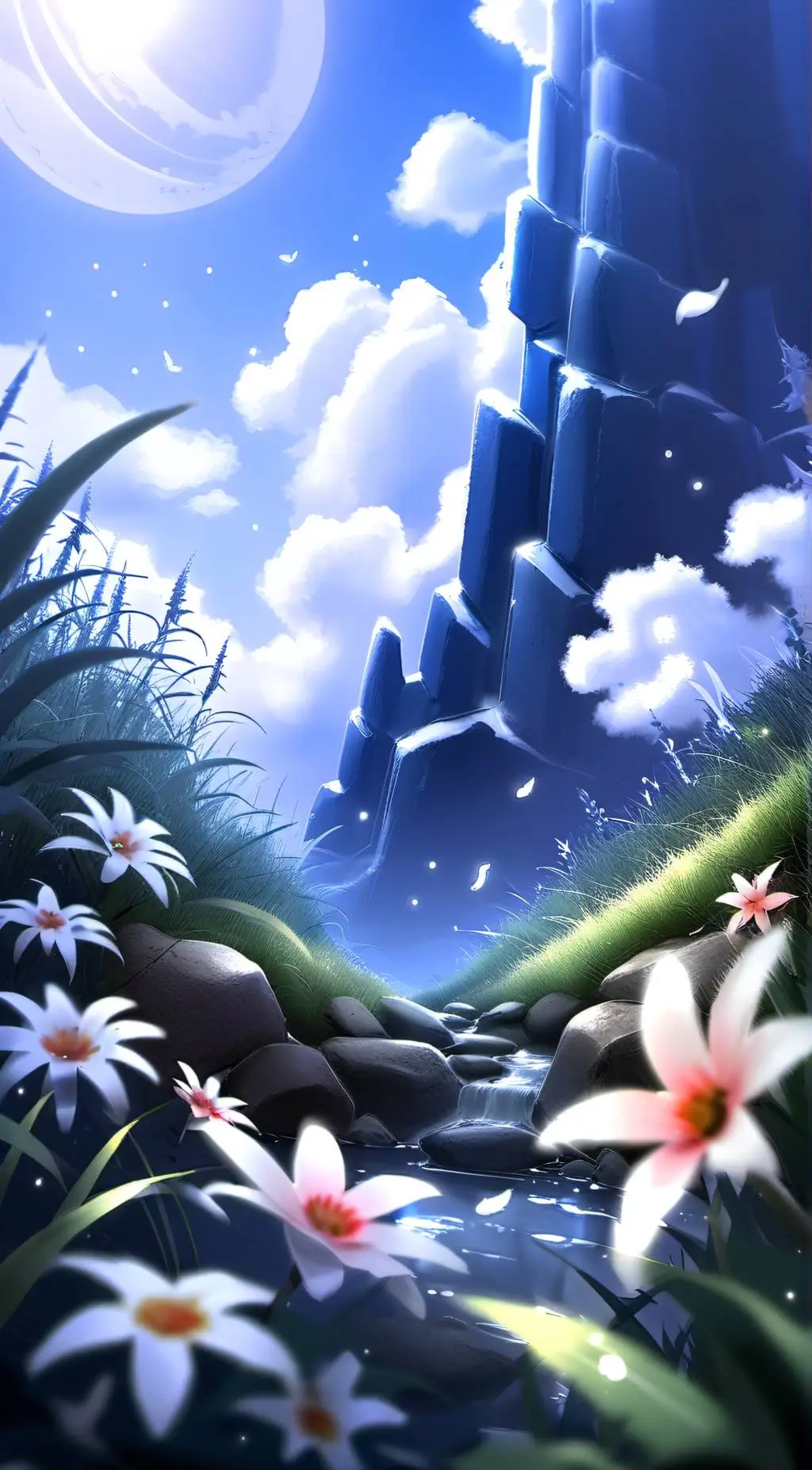 ai character: Brainrot song background