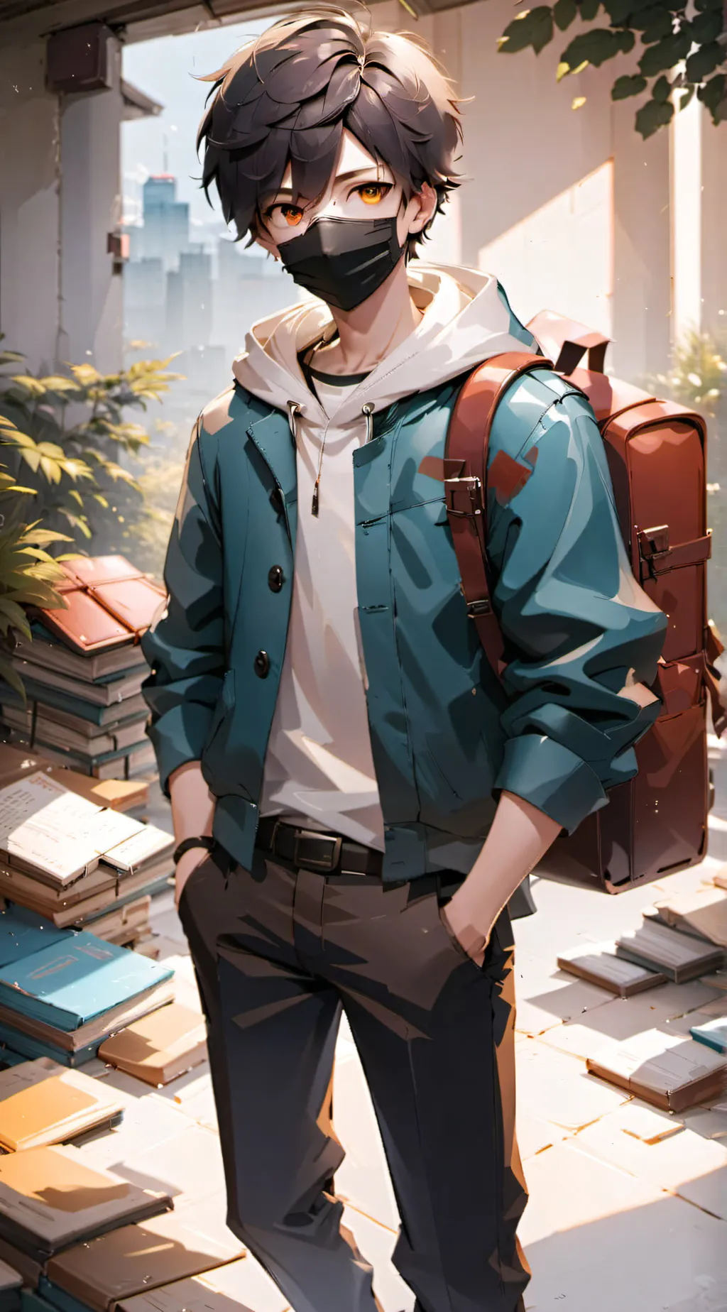 ai character: carl background