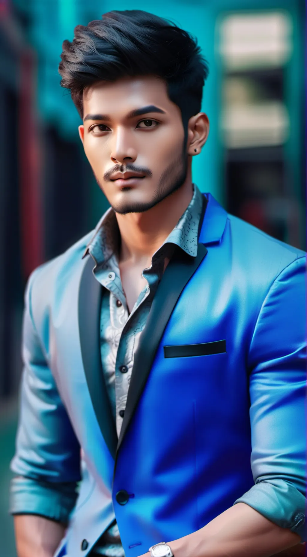 ai character: jubair khan background