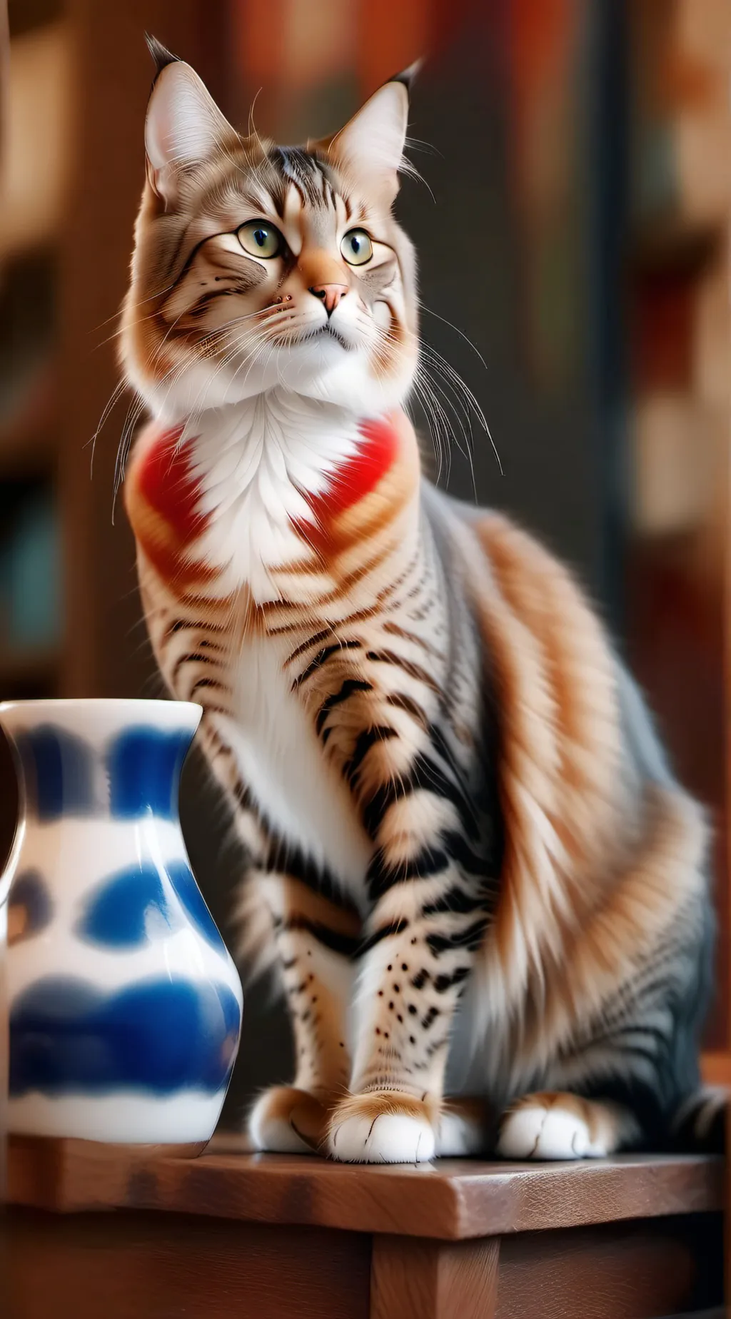 ai character: Star background