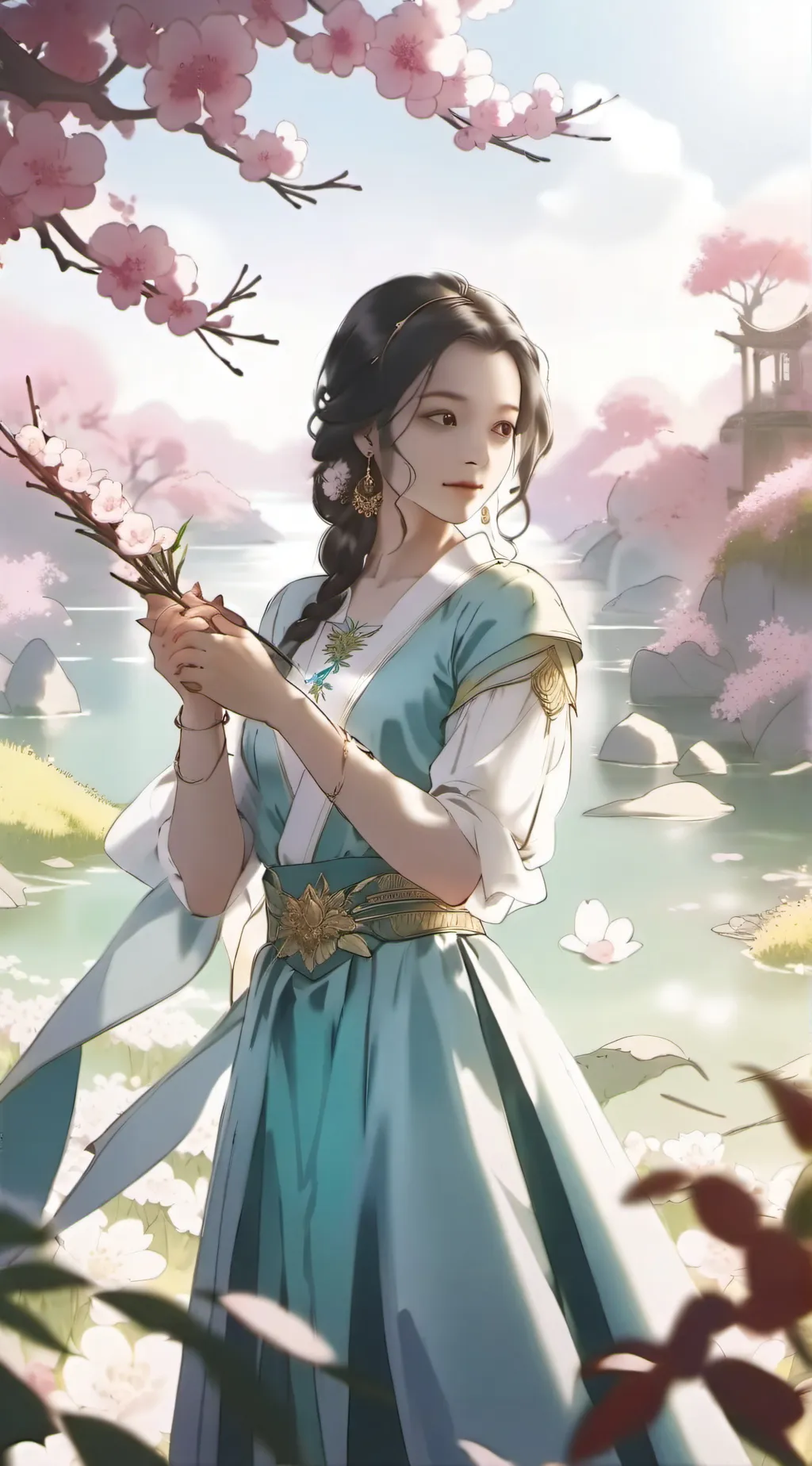 ai character: Lily background