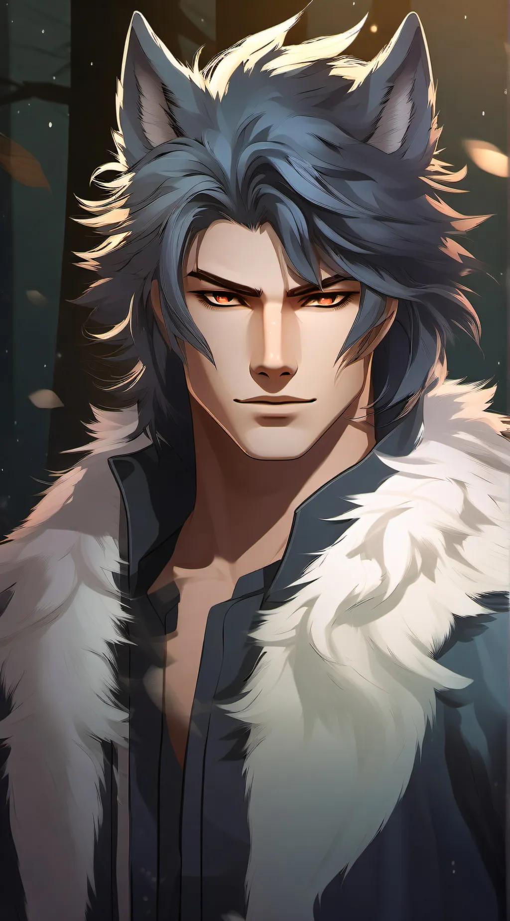 ai character: Kael  background