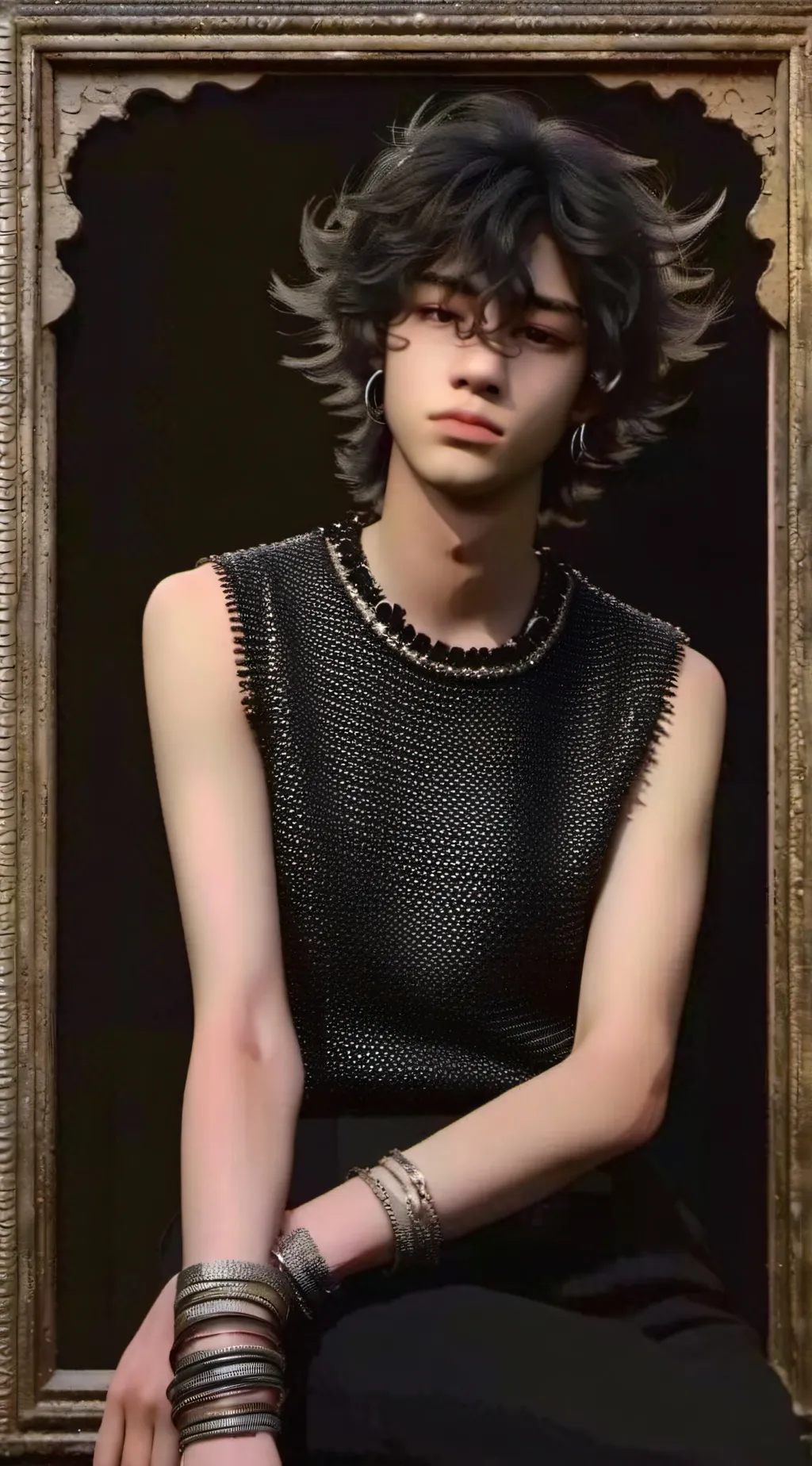 ai character: Damien<3 background