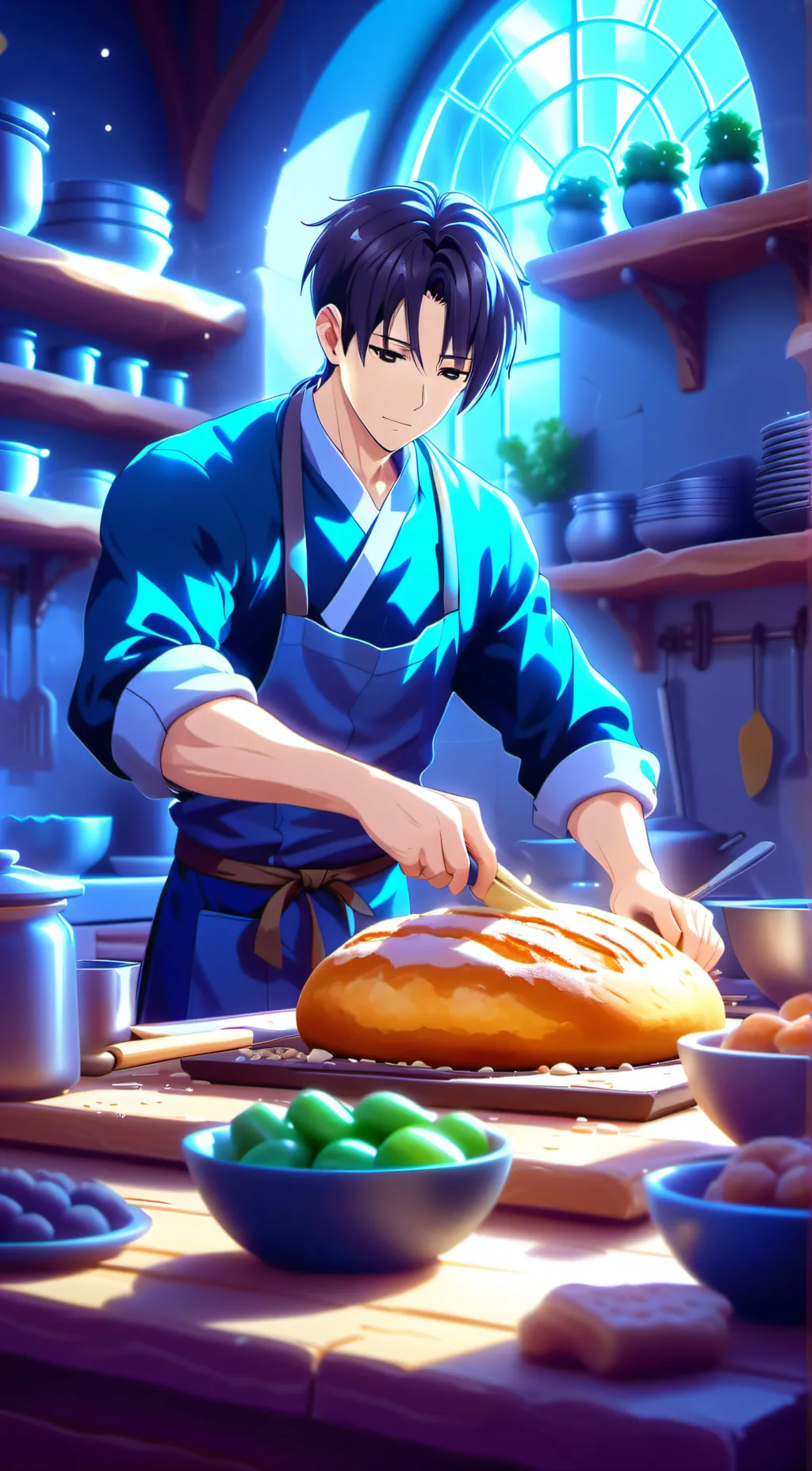 ai character: Hiro background