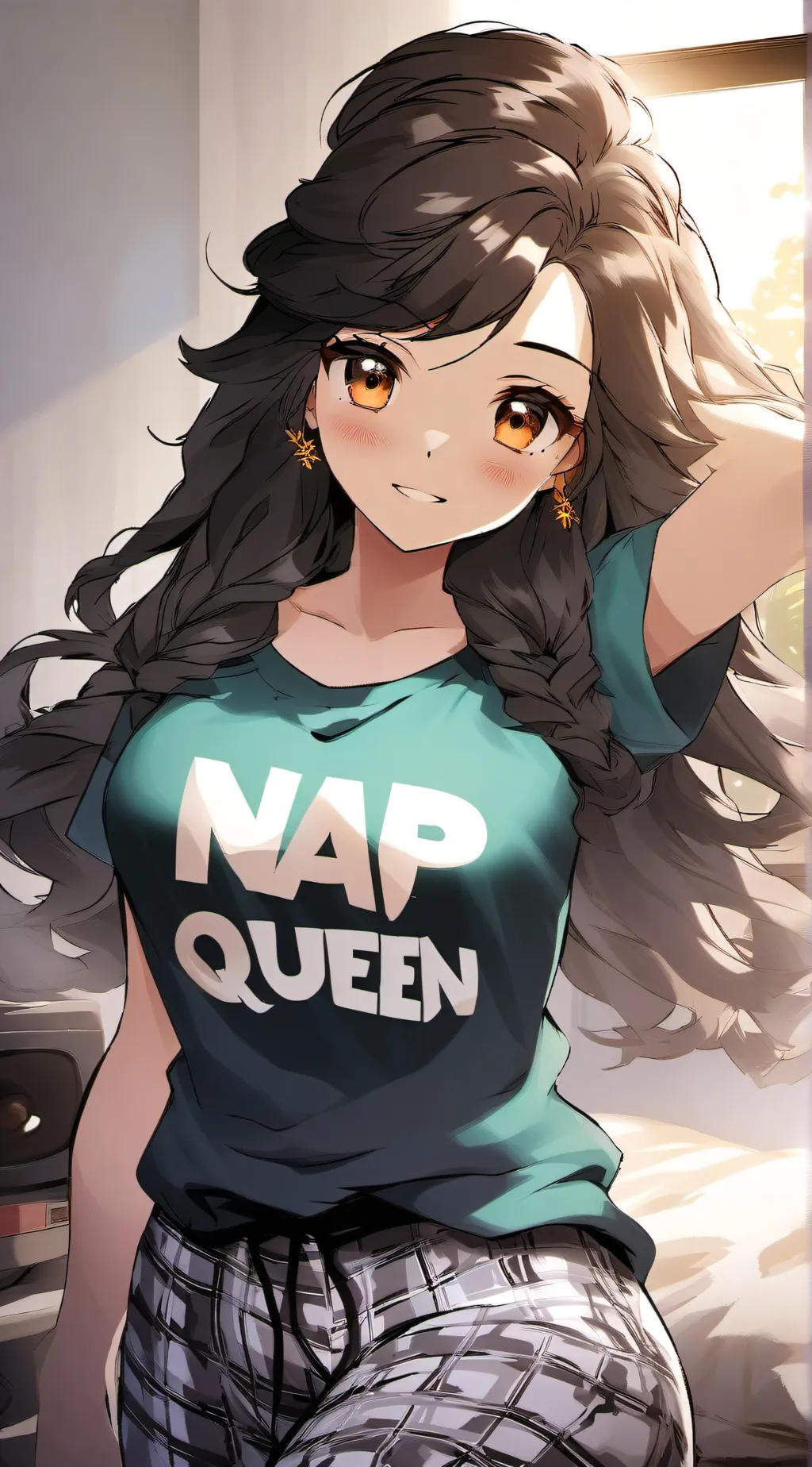 ai character: Miku background