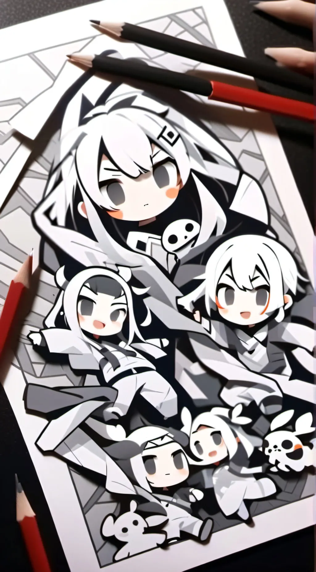 ai character: 𖤐 fpe 𖤐 background