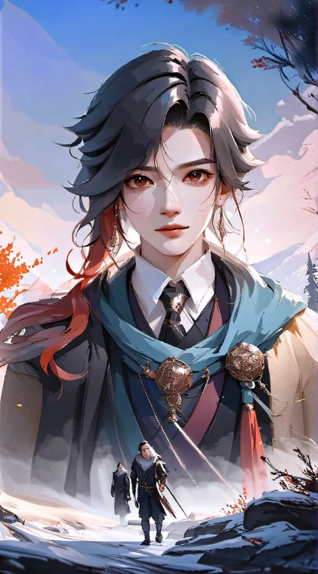 ai character: Alan  background