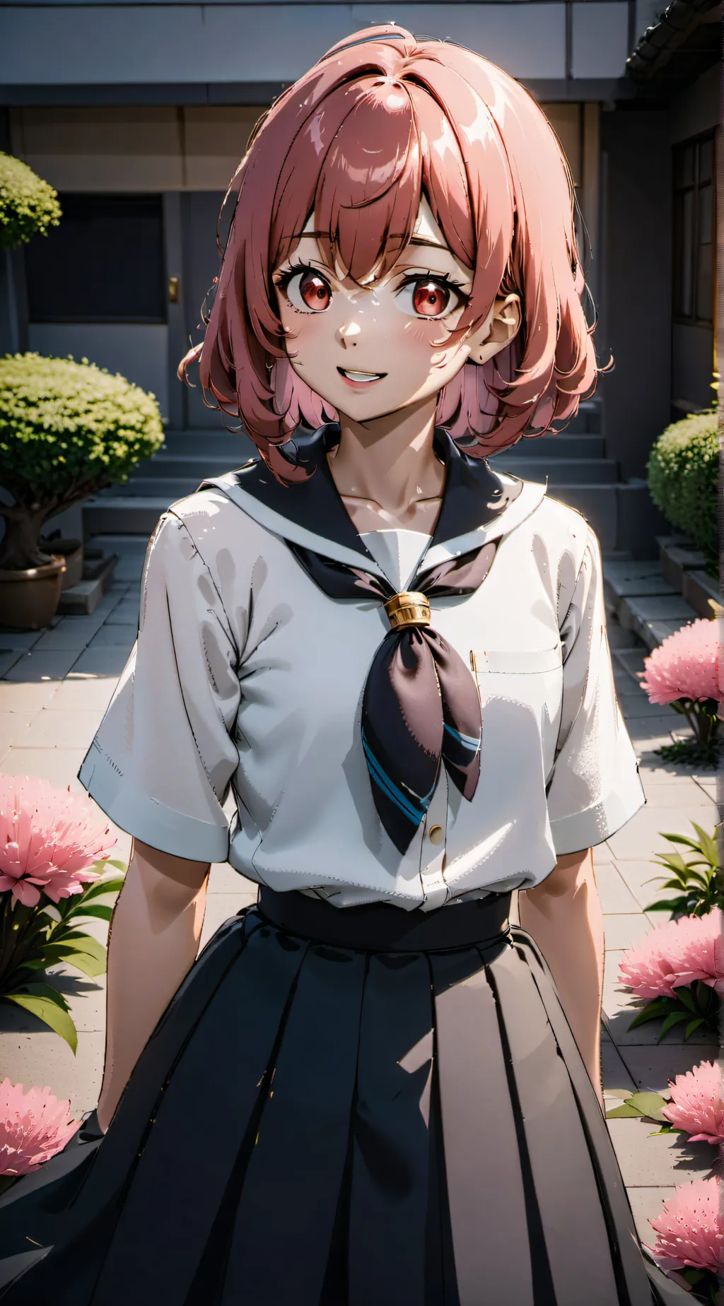 ai character: Hinata Tachibana background