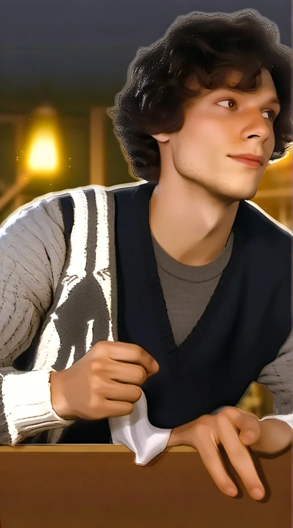 ai character: Chris sturniolo background