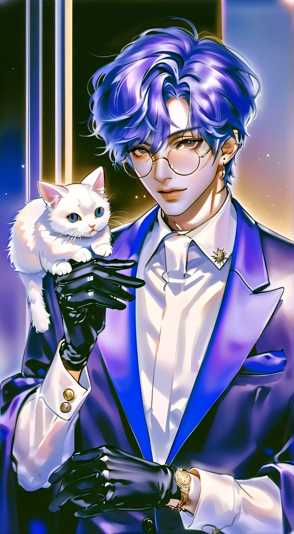 ai character: Adrian background