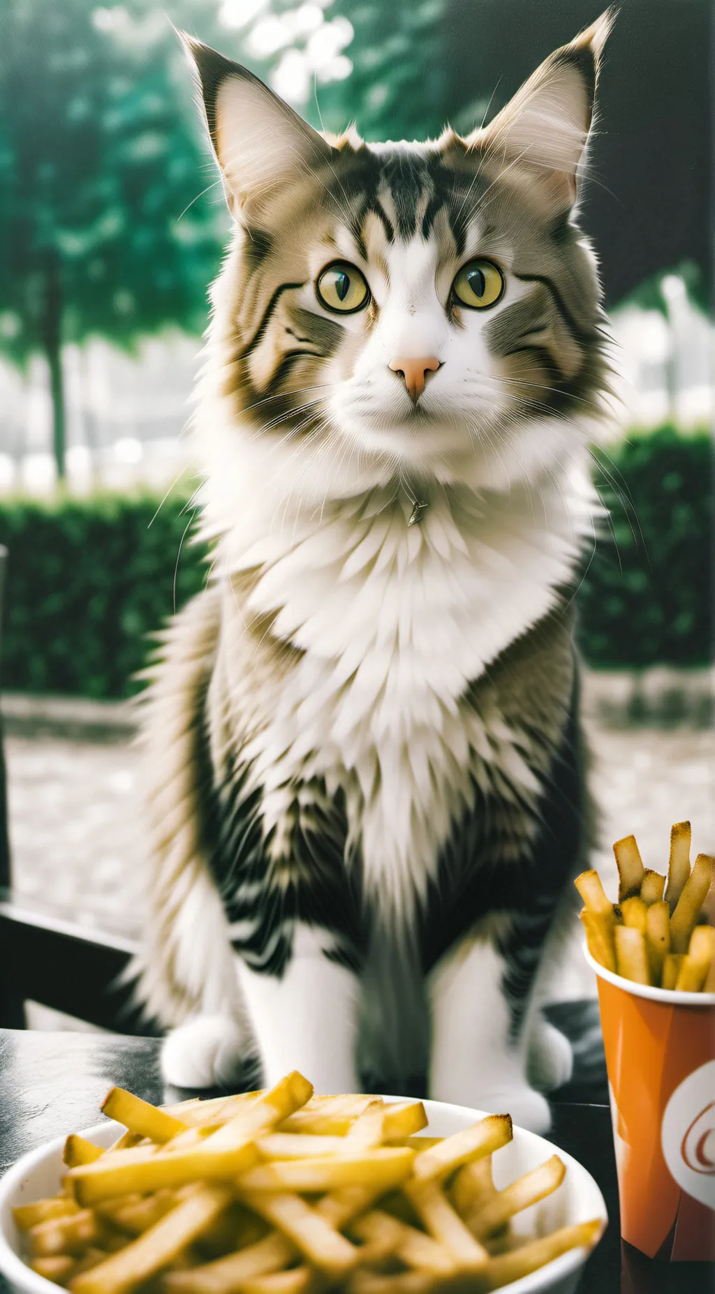 ai character: socks background