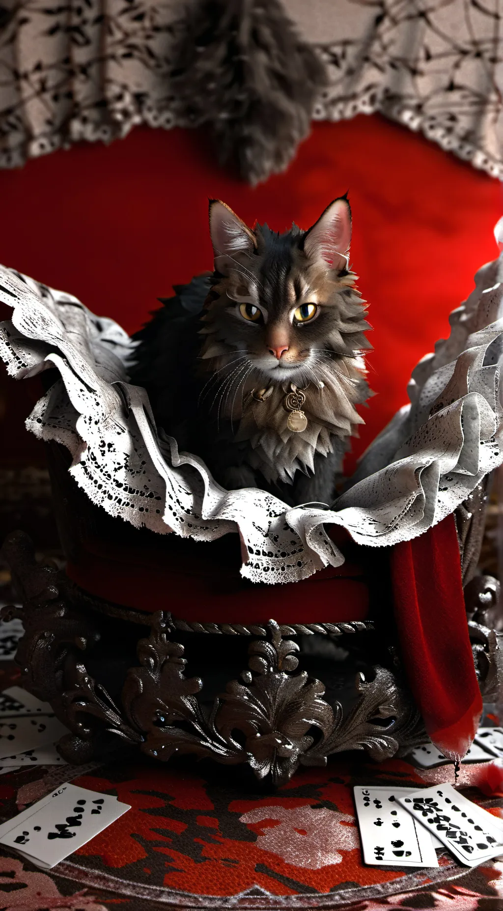 ai character: Gambling King background