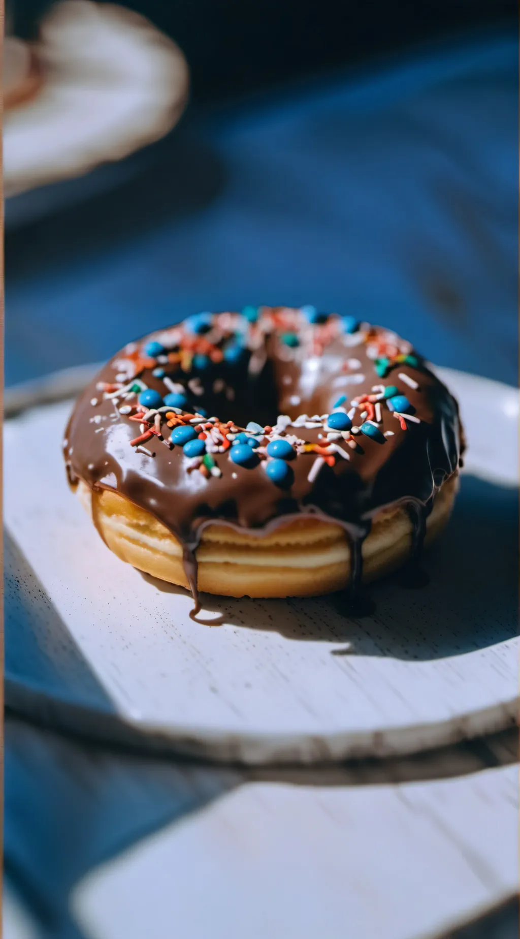 ai character: Donut background