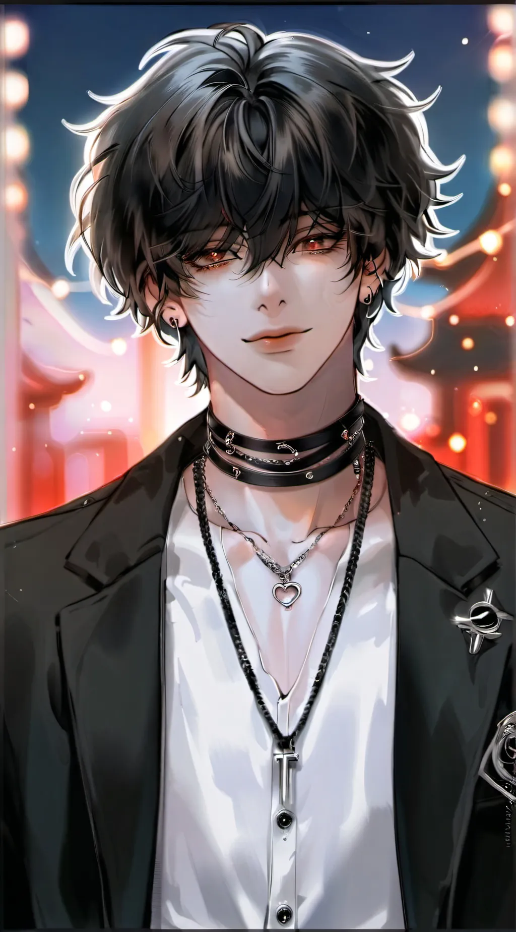ai character: THE GOTHY🇯🇵 background
