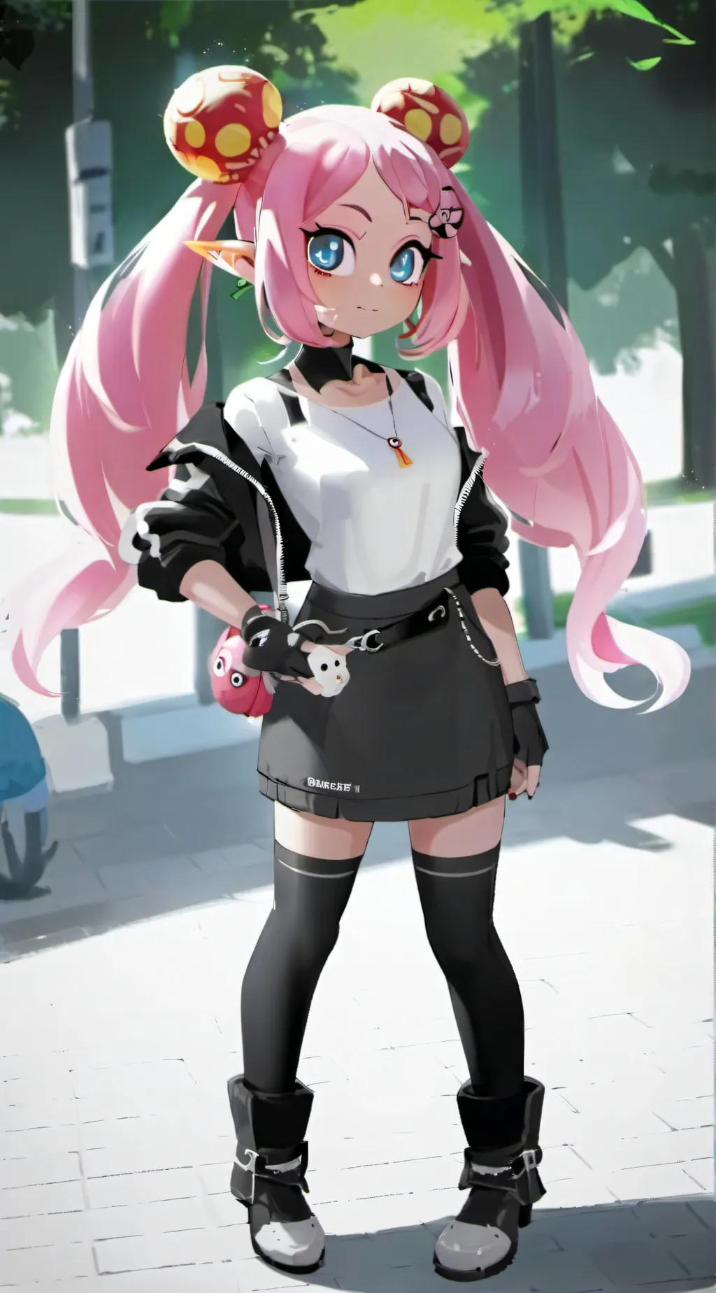 ai character: Octo Leo background