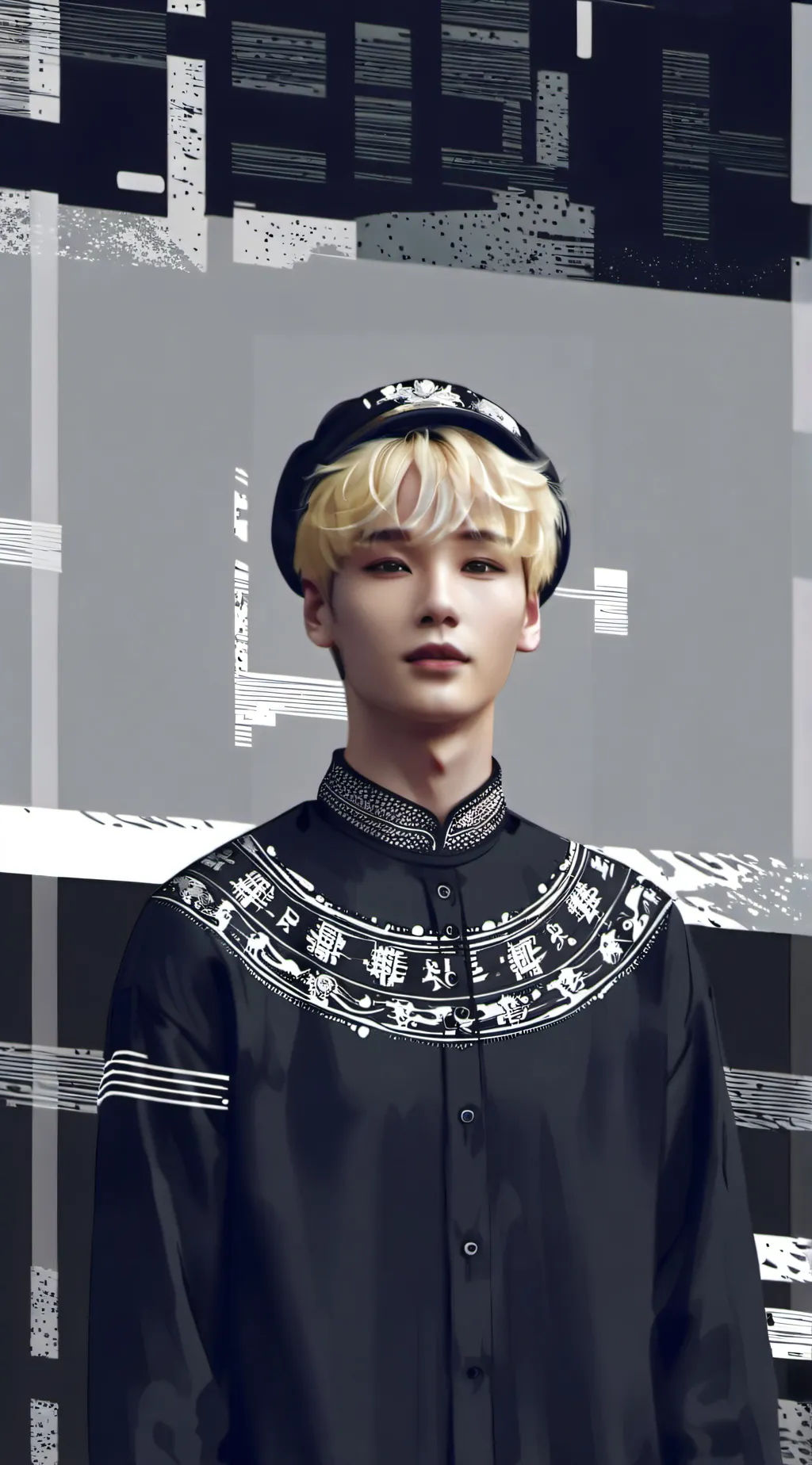 ai character: Taehyun  background