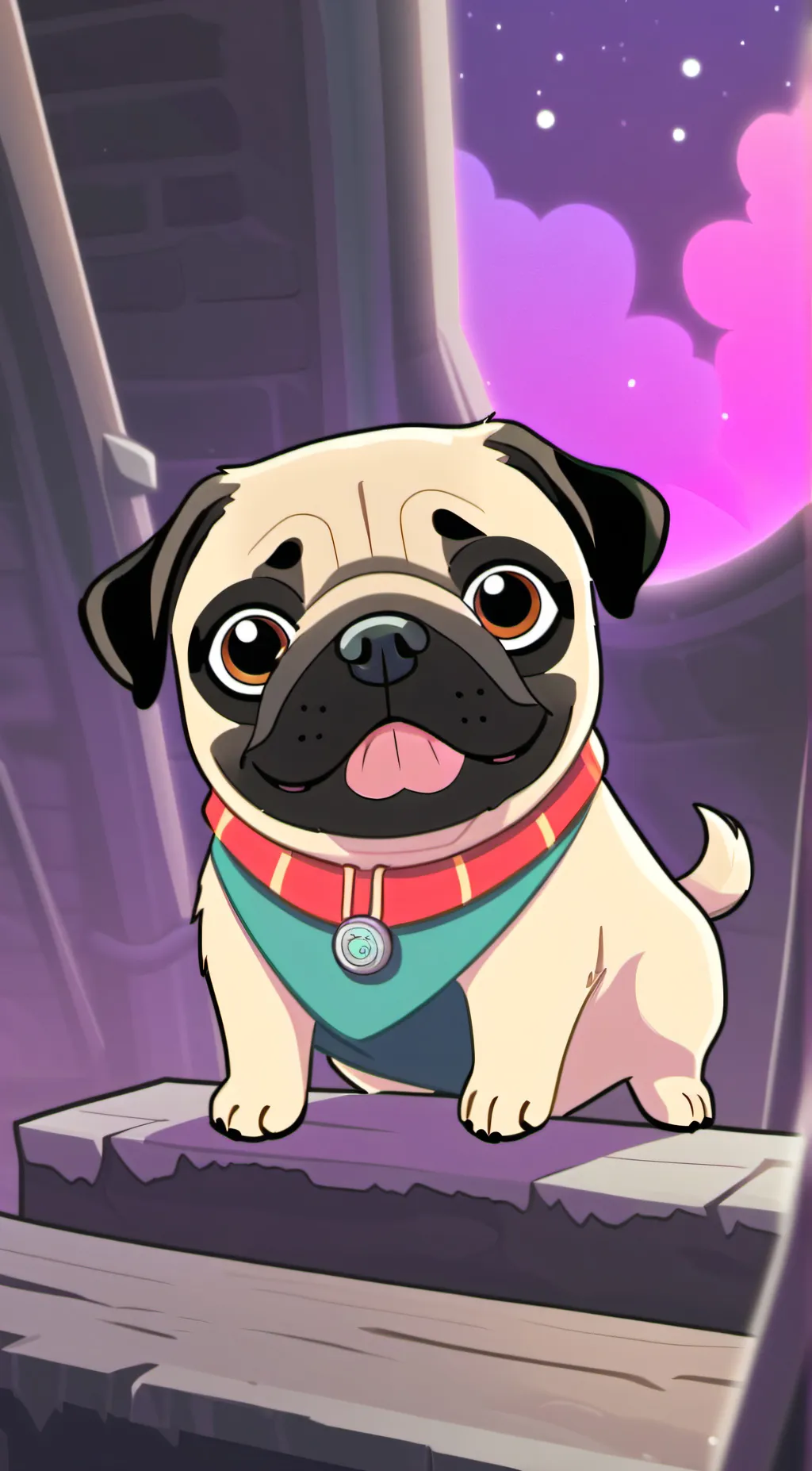 Talkie AI - Chat with Cute Pug.