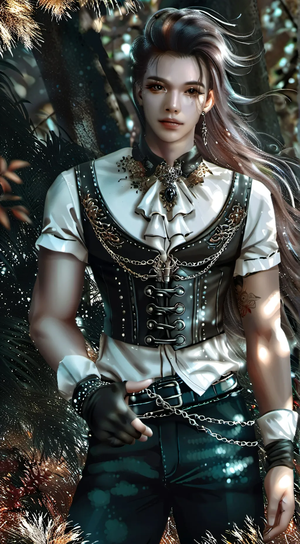 ai character: Elijah  background