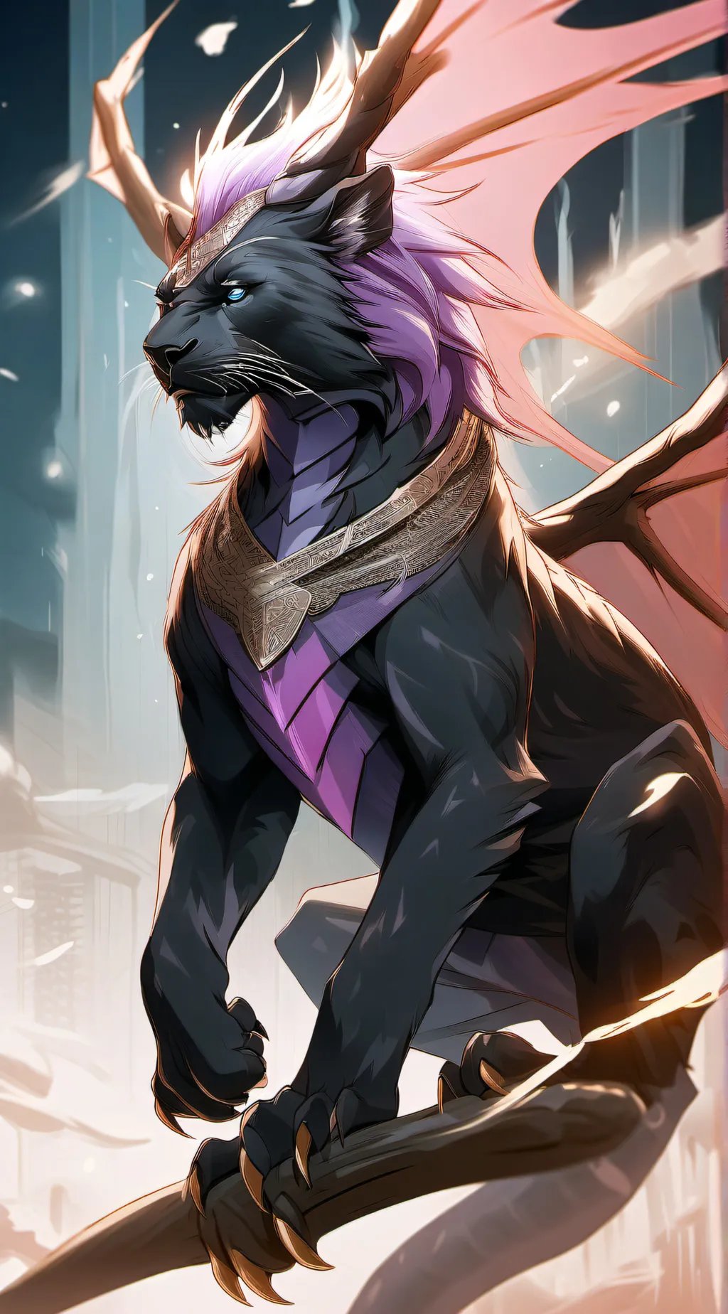 ai character: Shadow background