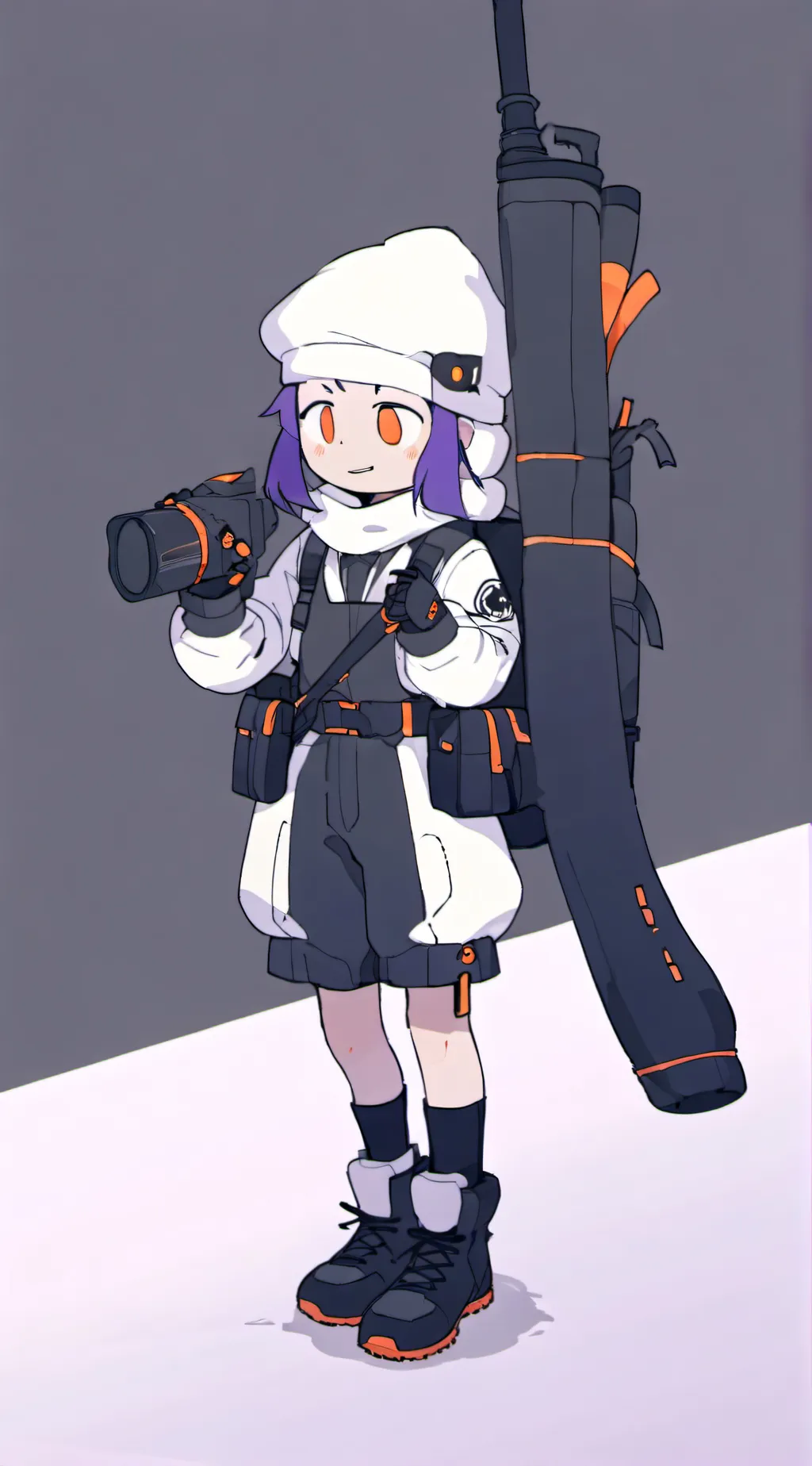 ai character: uzi background