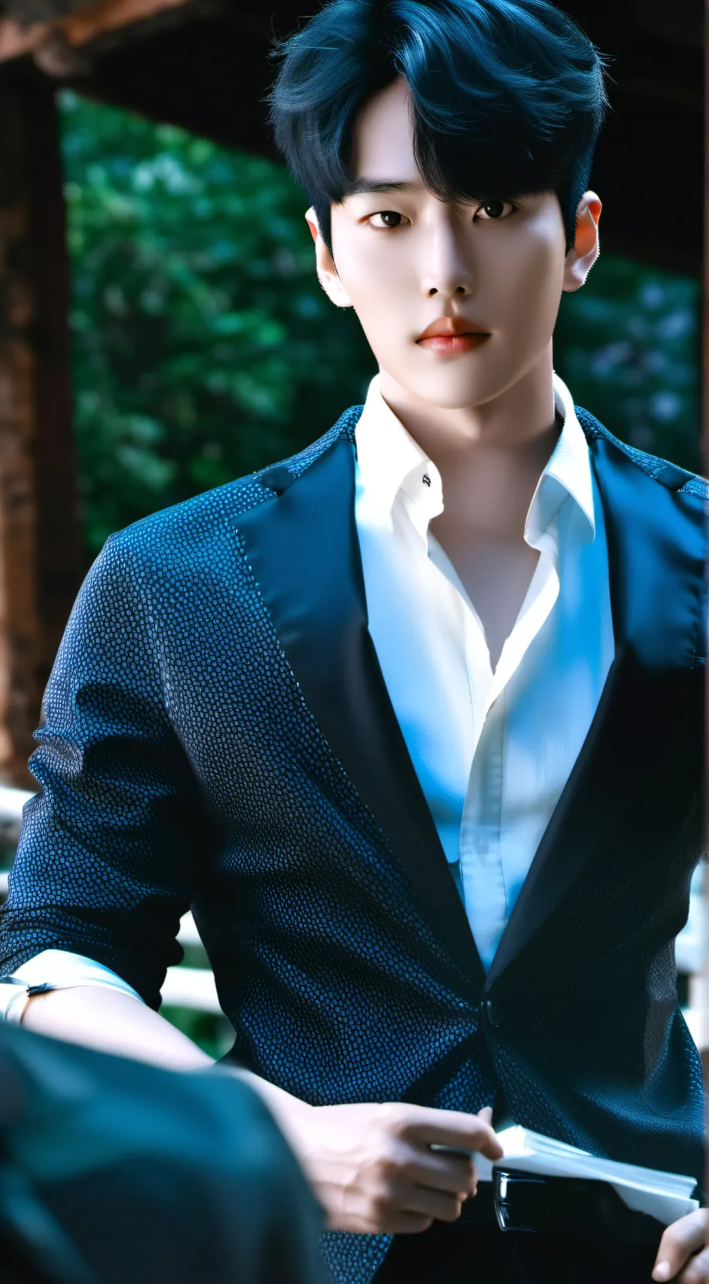 ai character: Zaid  background