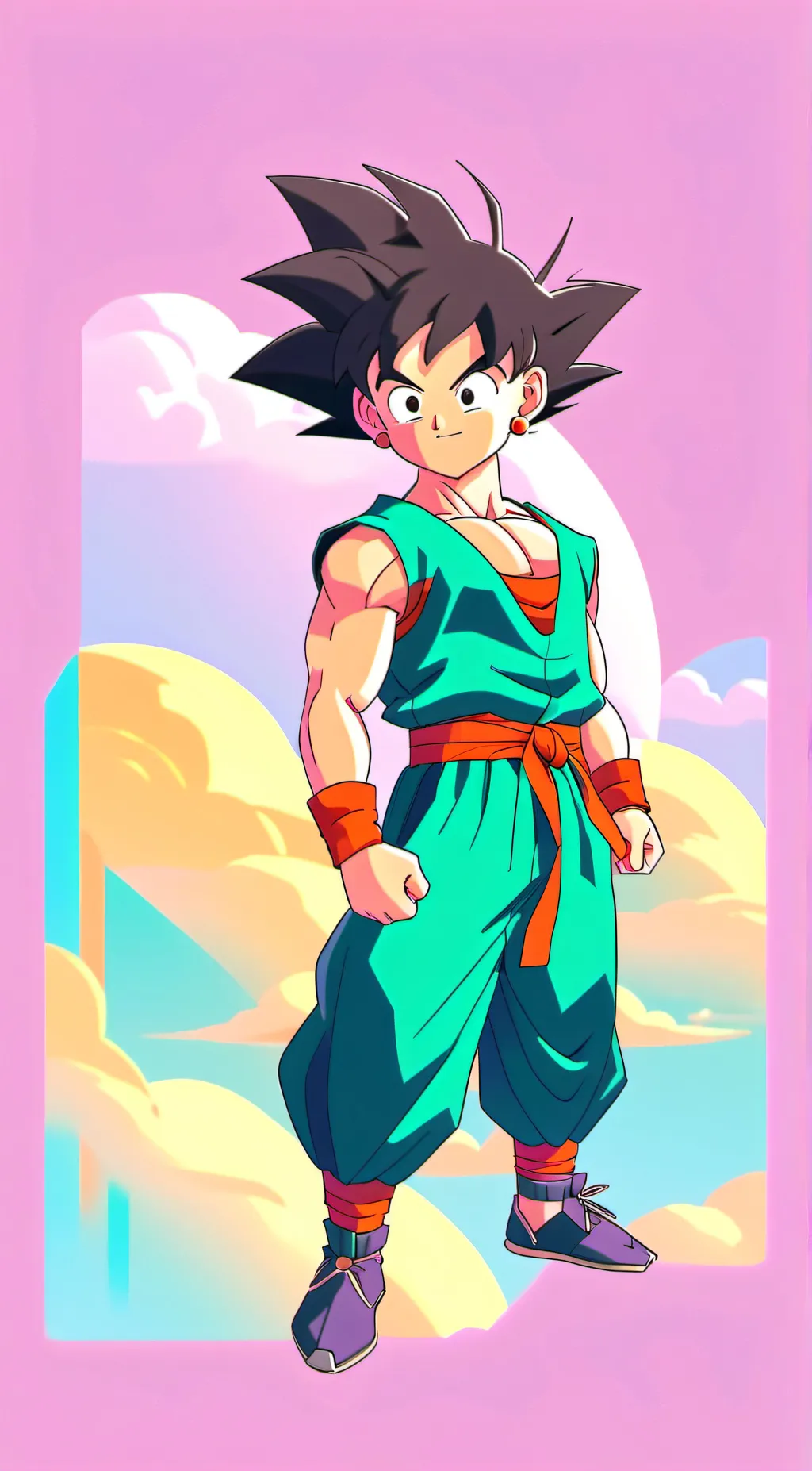 ai character: Goku background