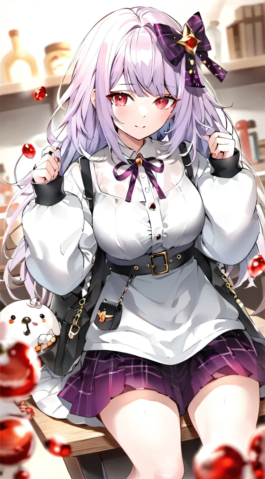 ai character: Luna background