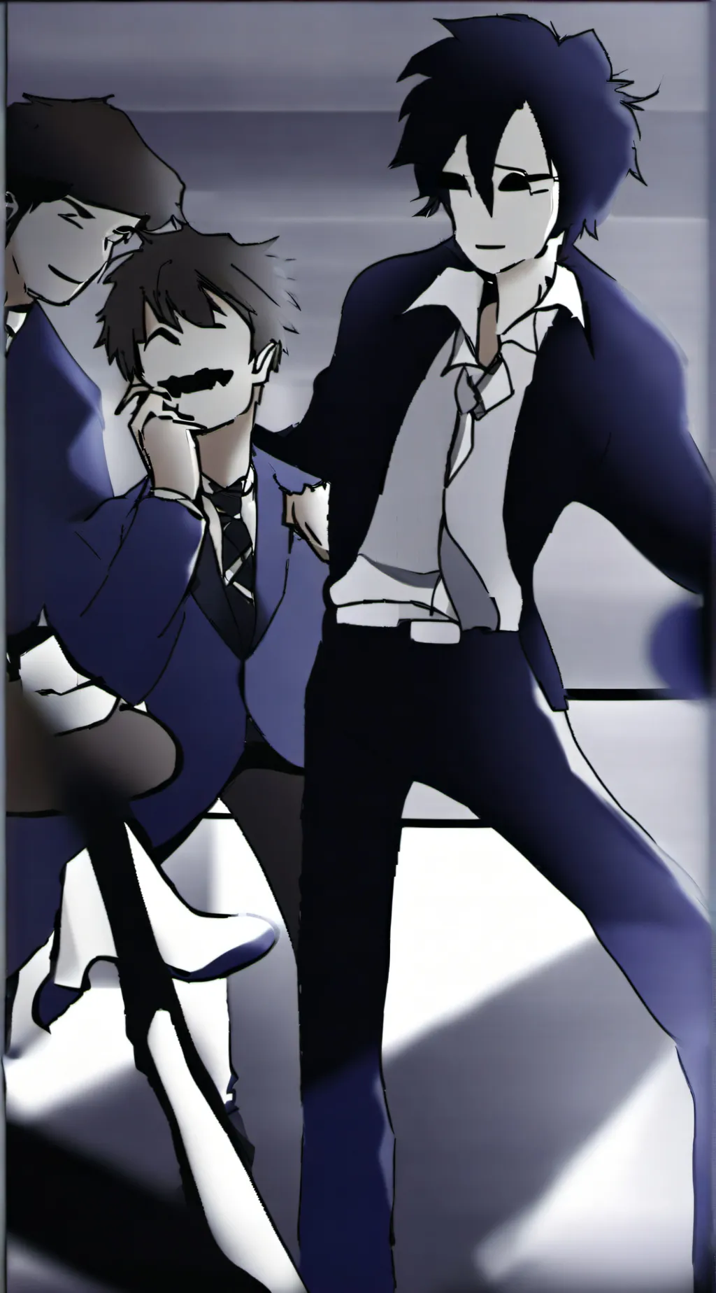 ai character: Ben and liam background