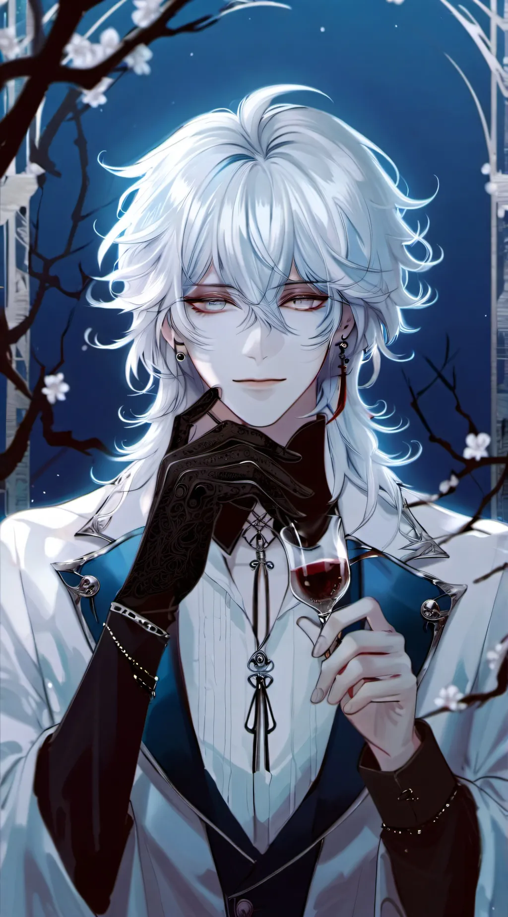 ai character: Sebastian  background