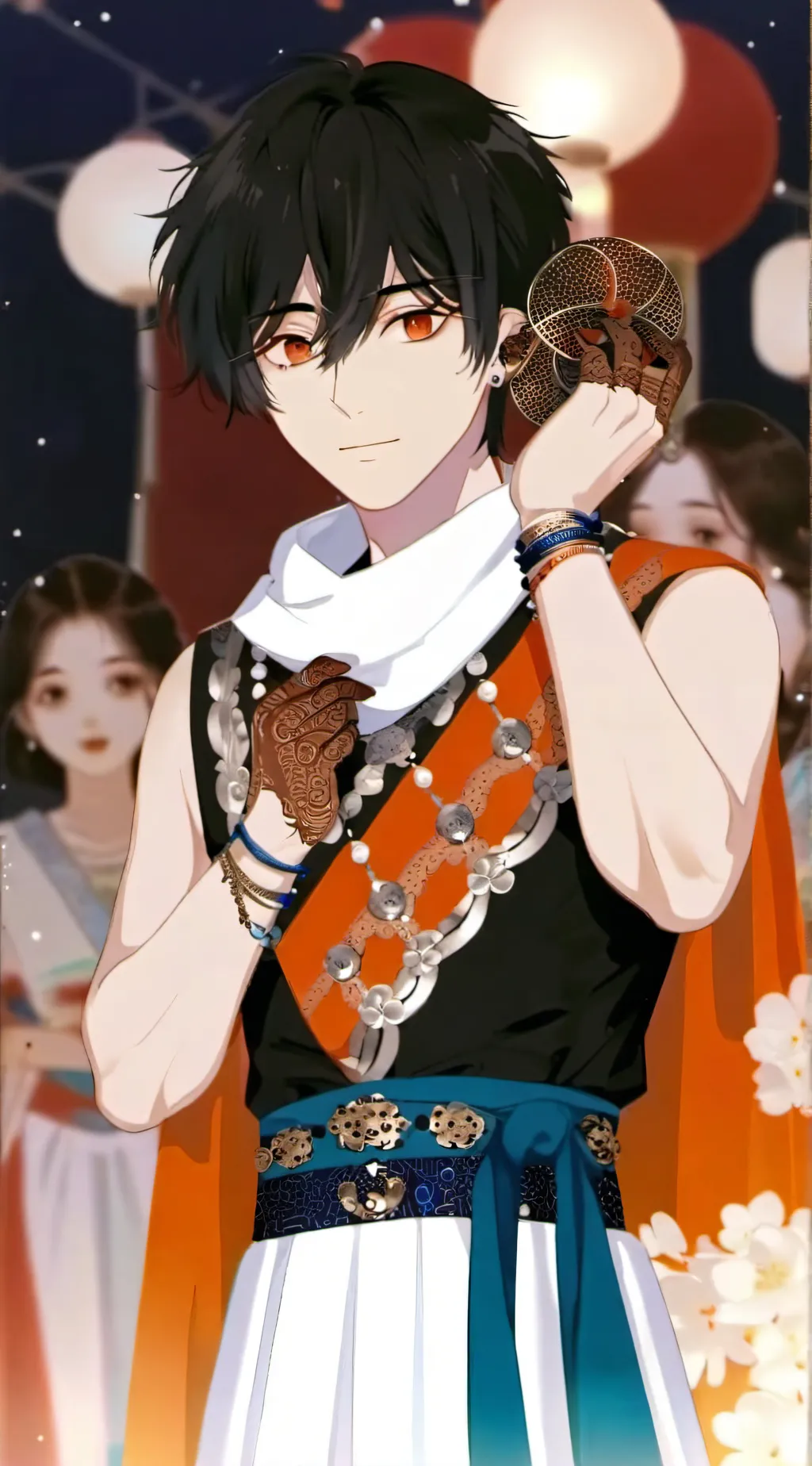 ai character: princess mila background