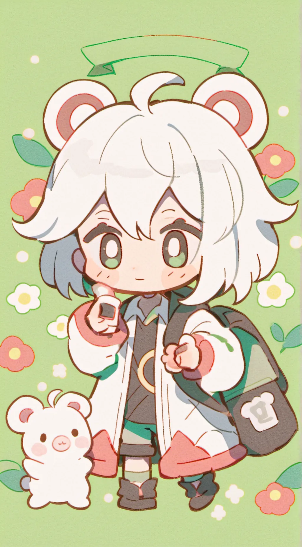 ai character: Mha background