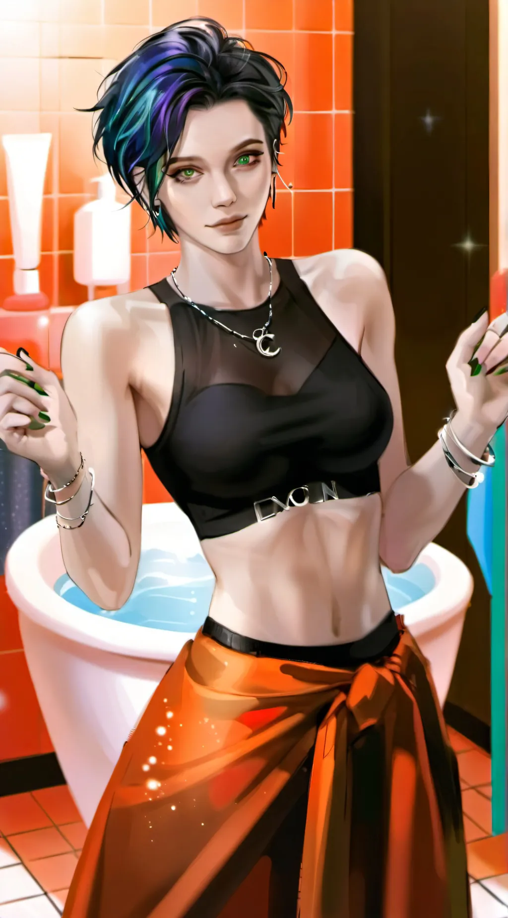 ai character: Doo-key Debbie background