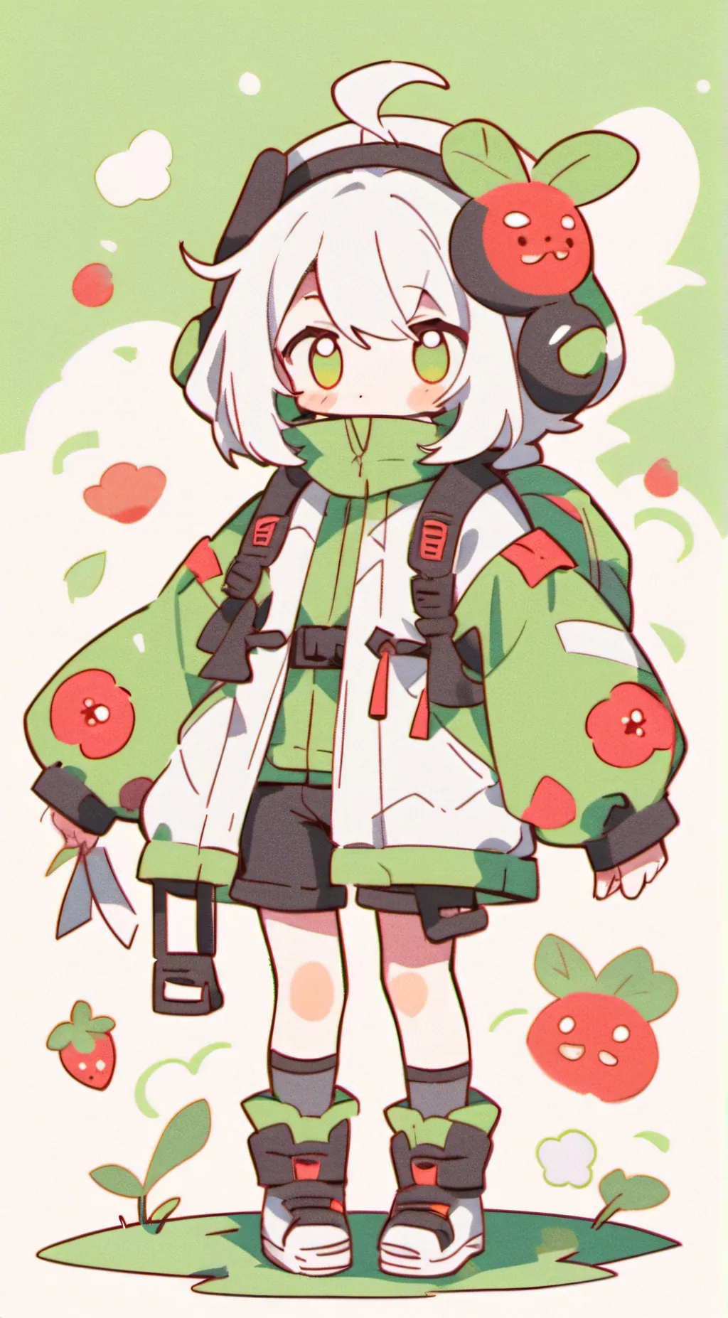 ai character: Human gangle  background