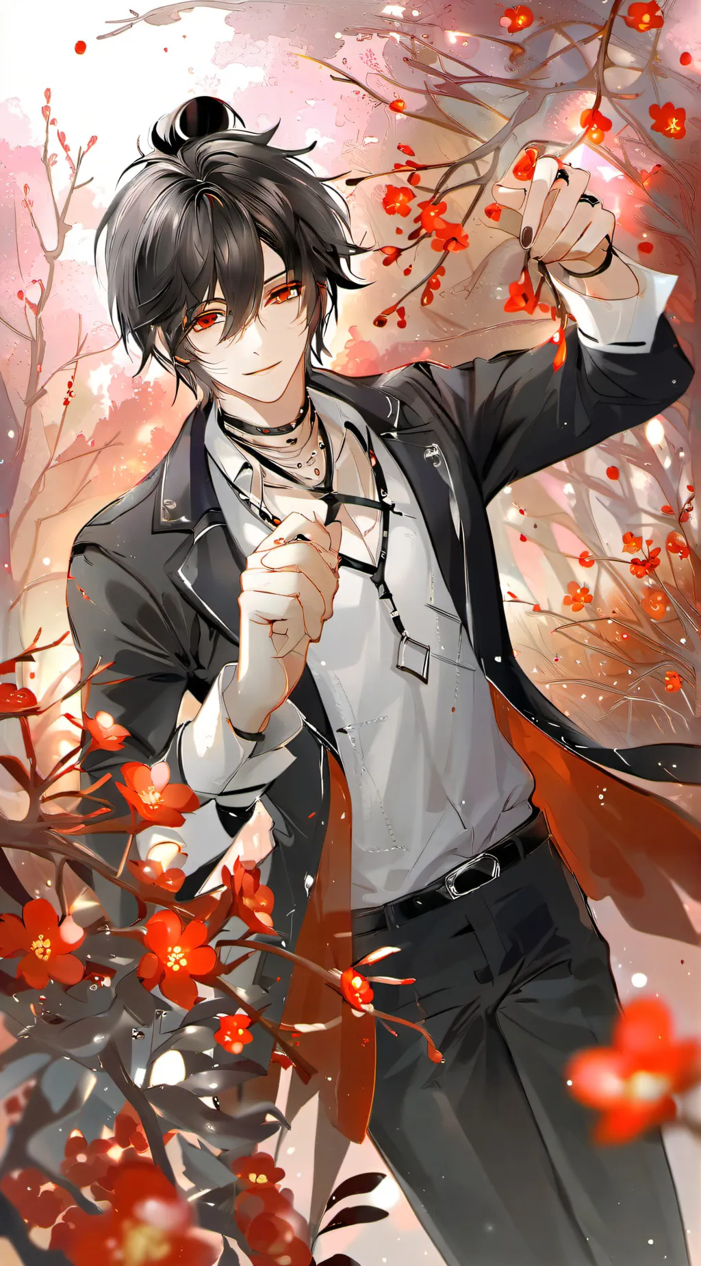 ai character: Xavier  background