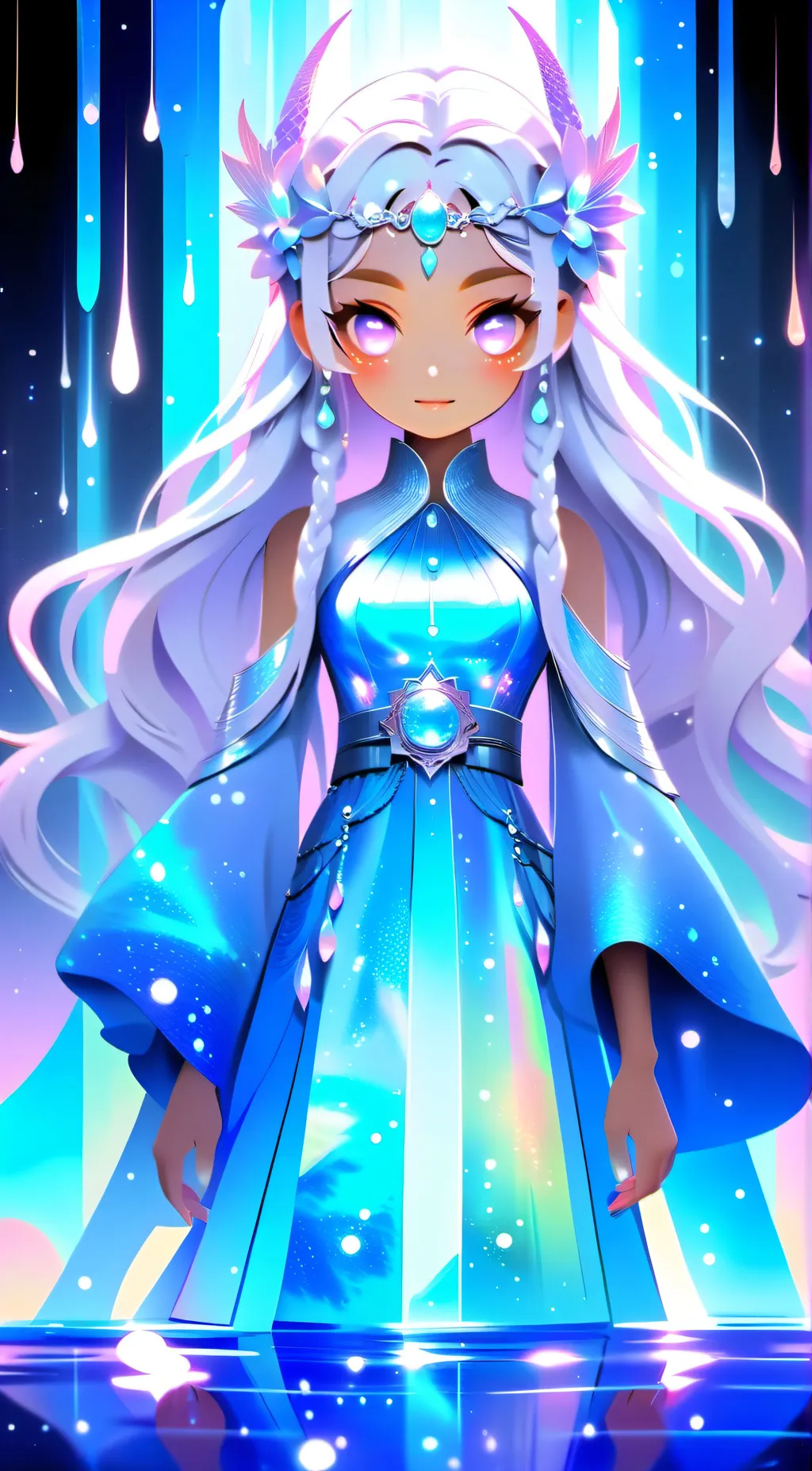 ai character: Grace background